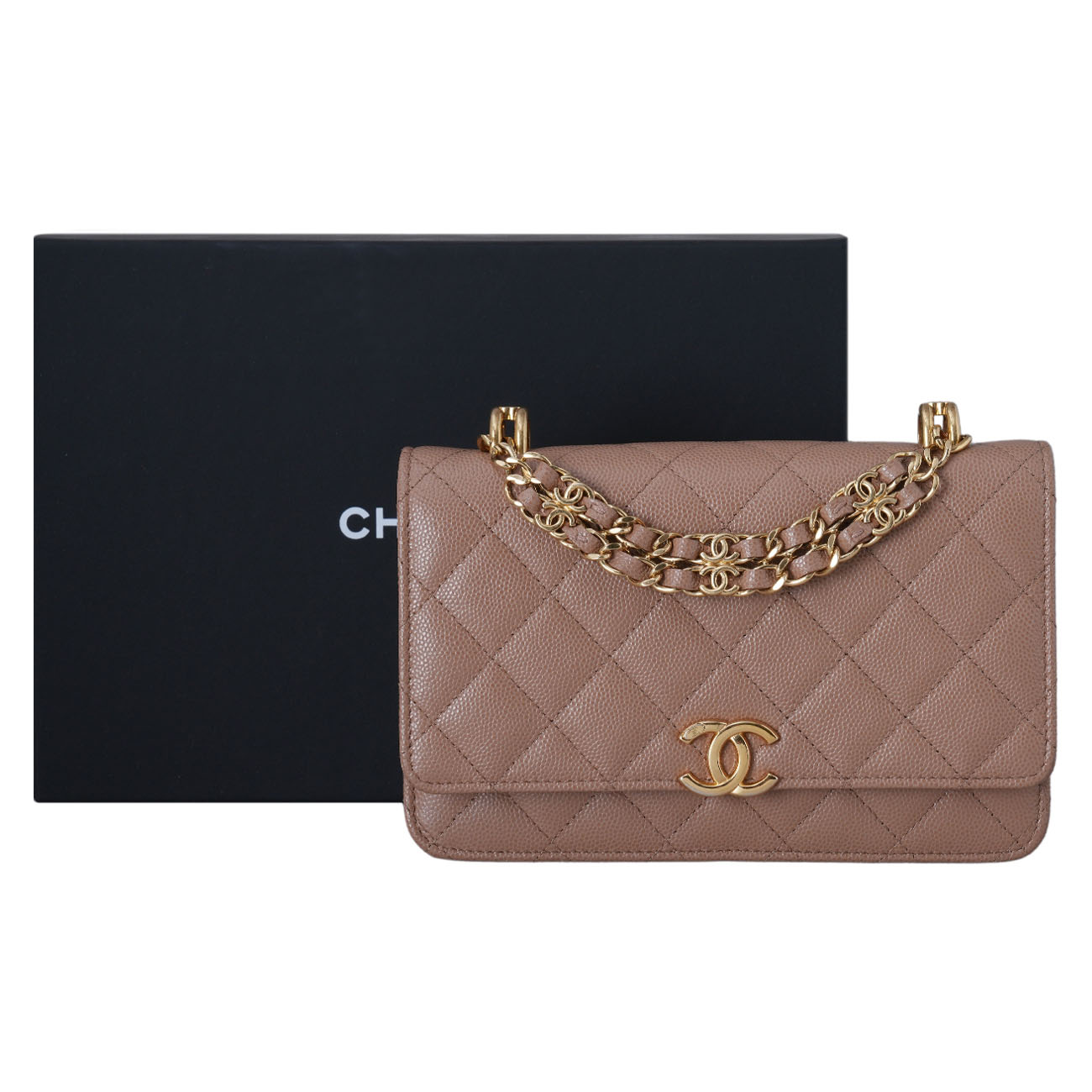 CHANEL(USED)샤넬 AP3019 시즌 캐비어 WOC