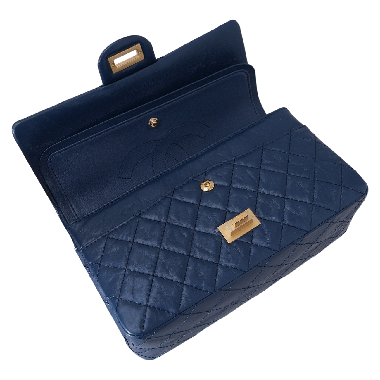 CHANEL(USED)샤넬 A37586 2.55 빈티지 미듐 플랩백