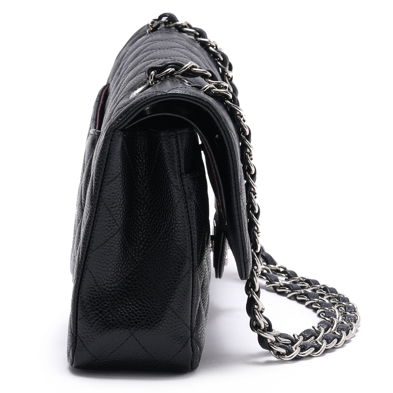 CHANEL(USED)샤넬 캐비어 클래식 미듐 플랩백