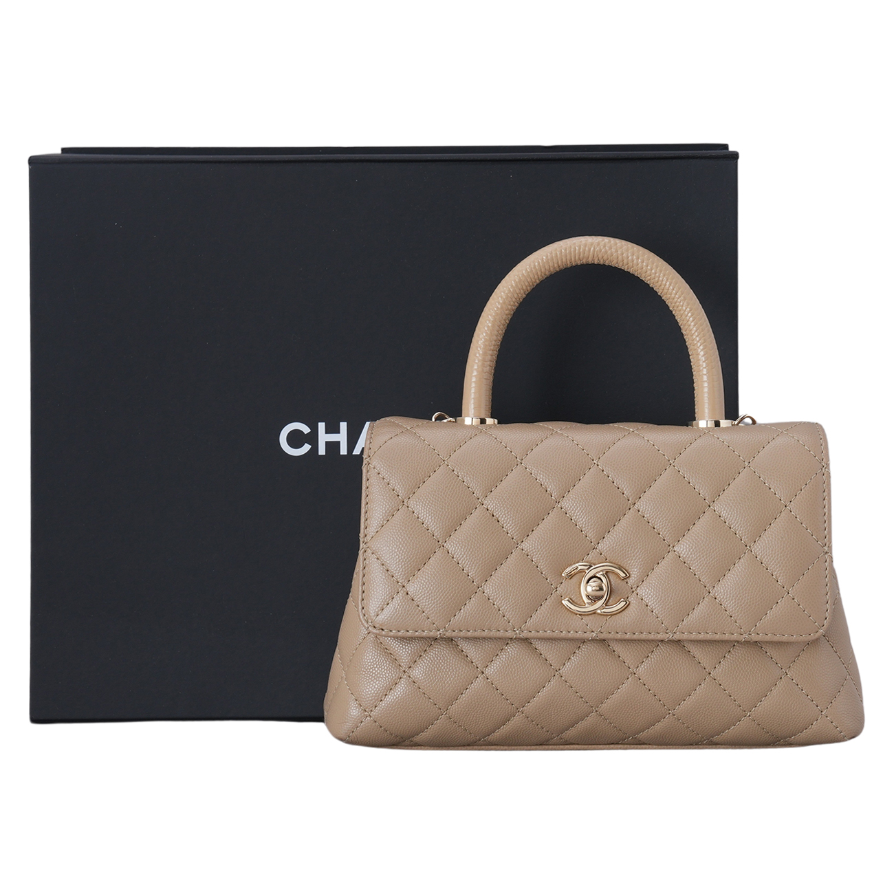 CHANEL(USED)샤넬 캐비어 코코핸들 스몰