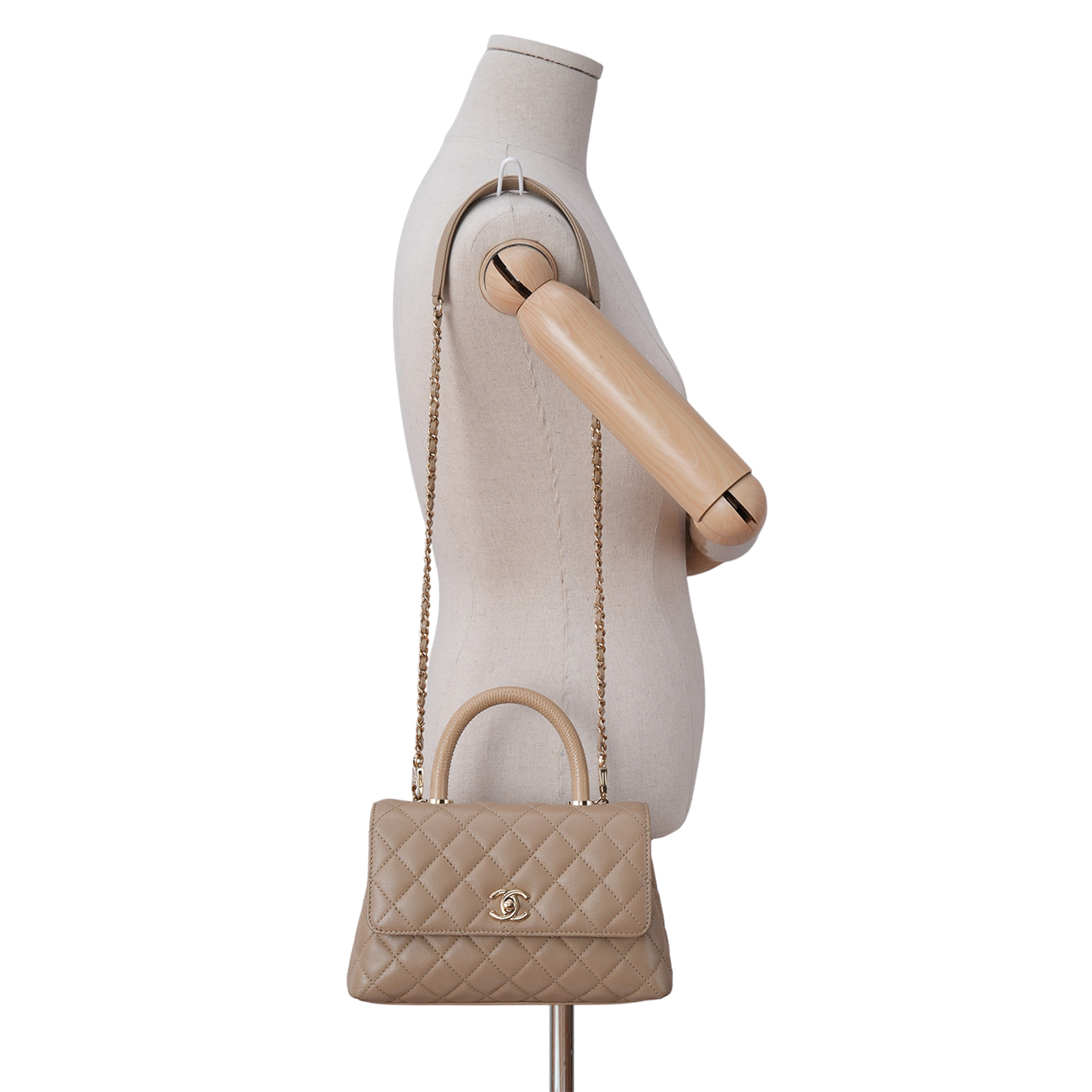 CHANEL(USED)샤넬 캐비어 코코핸들 스몰