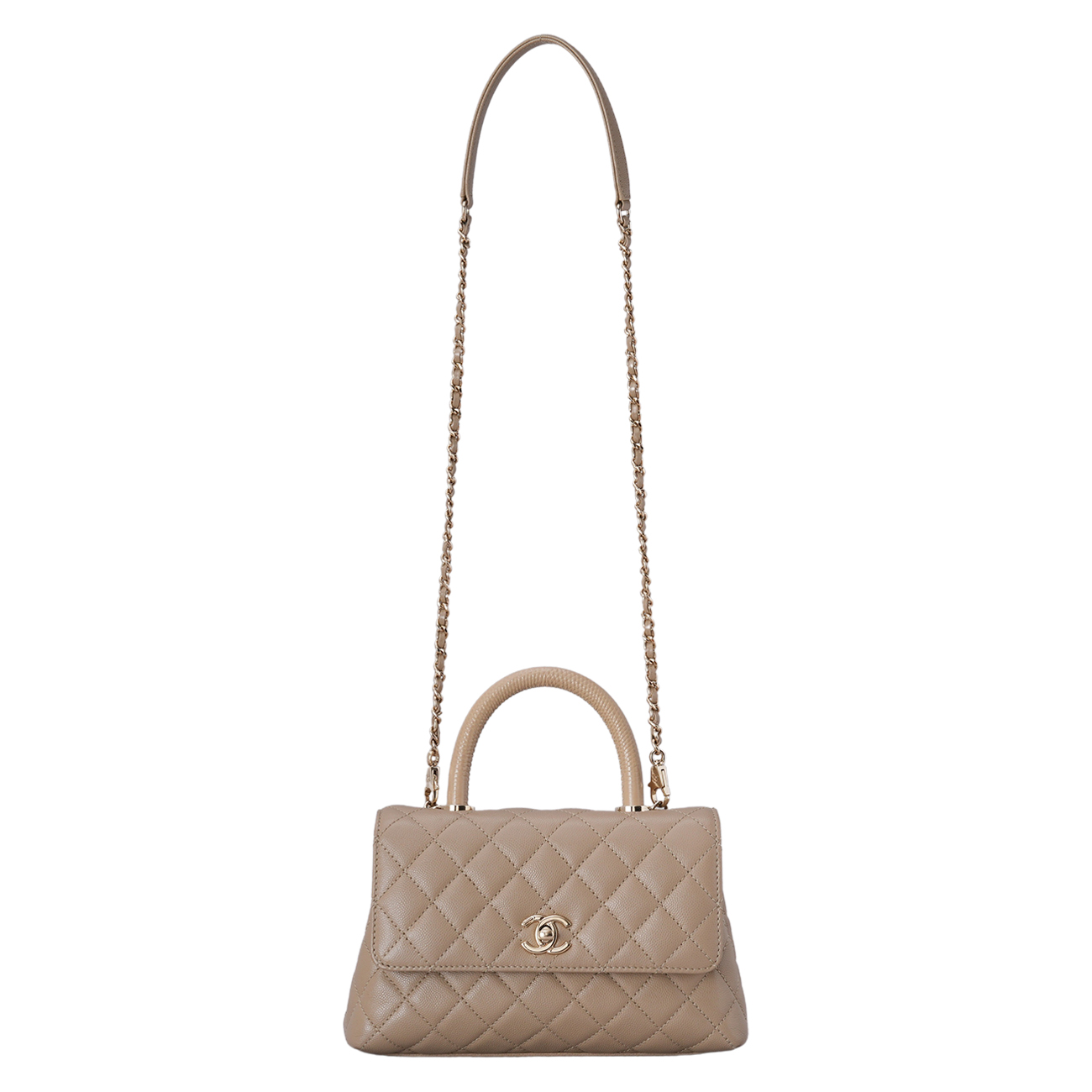CHANEL(USED)샤넬 캐비어 코코핸들 스몰