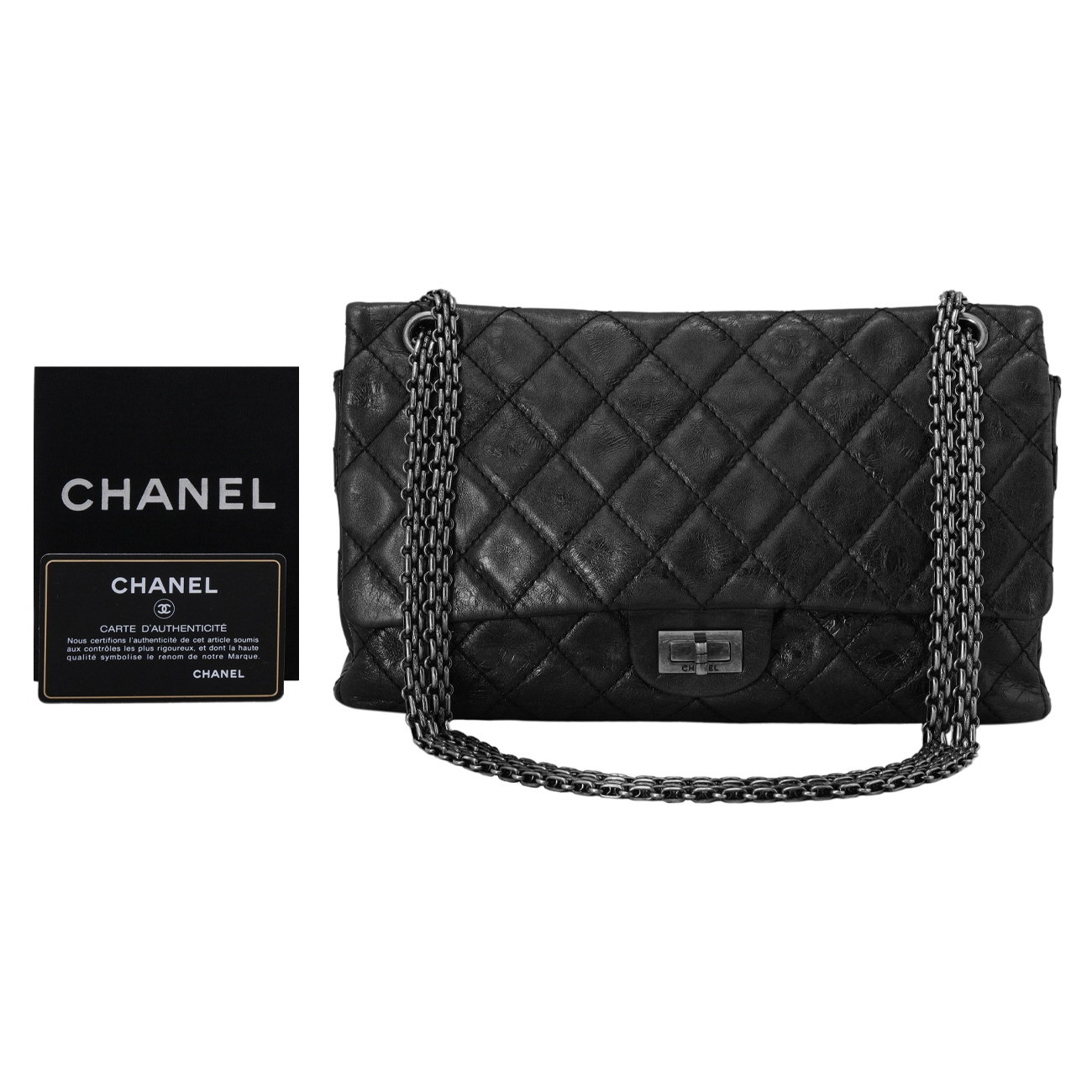 CHANEL(USED)샤넬 2.55 빈티지 28 플랩백