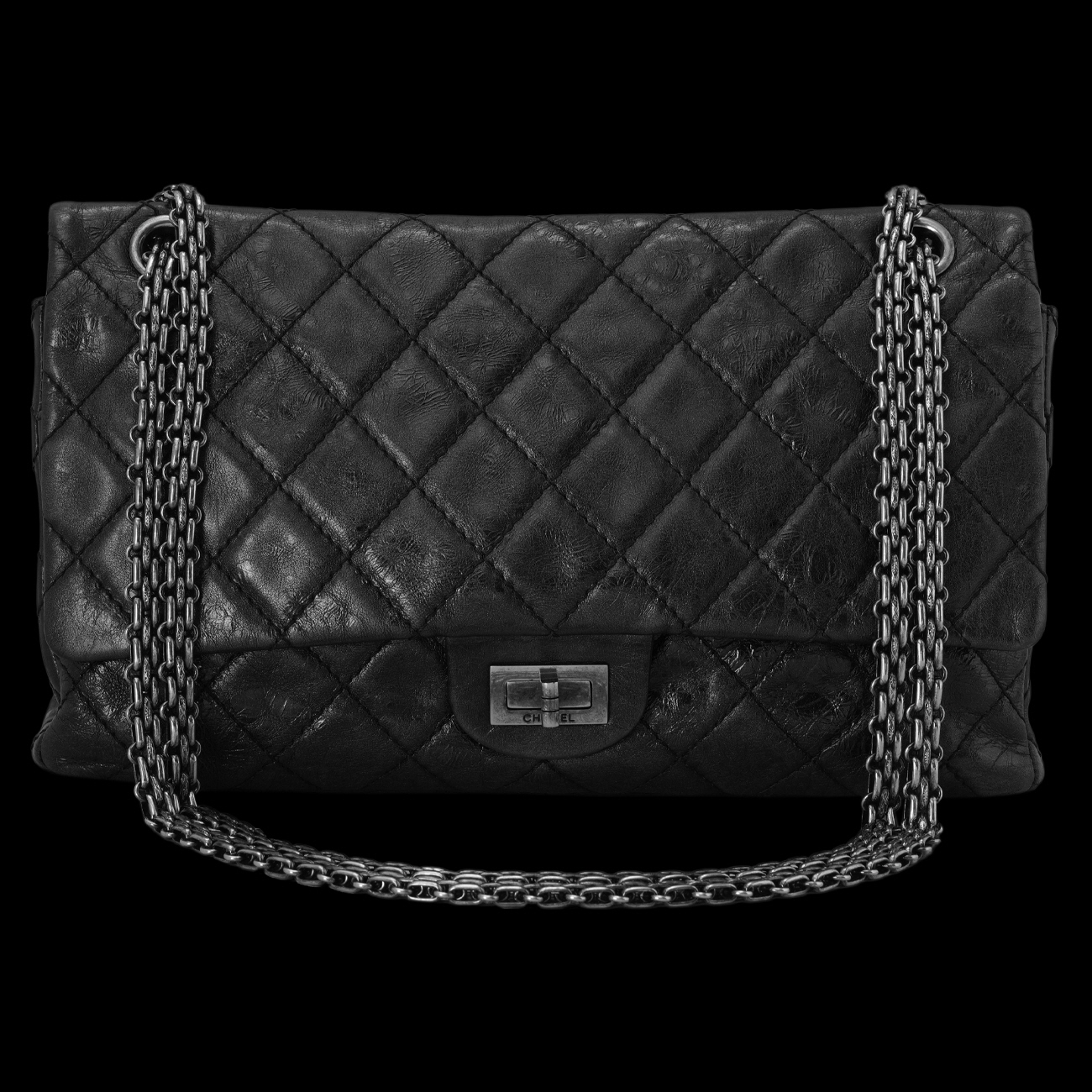 CHANEL(USED)샤넬 2.55 빈티지 28 플랩백