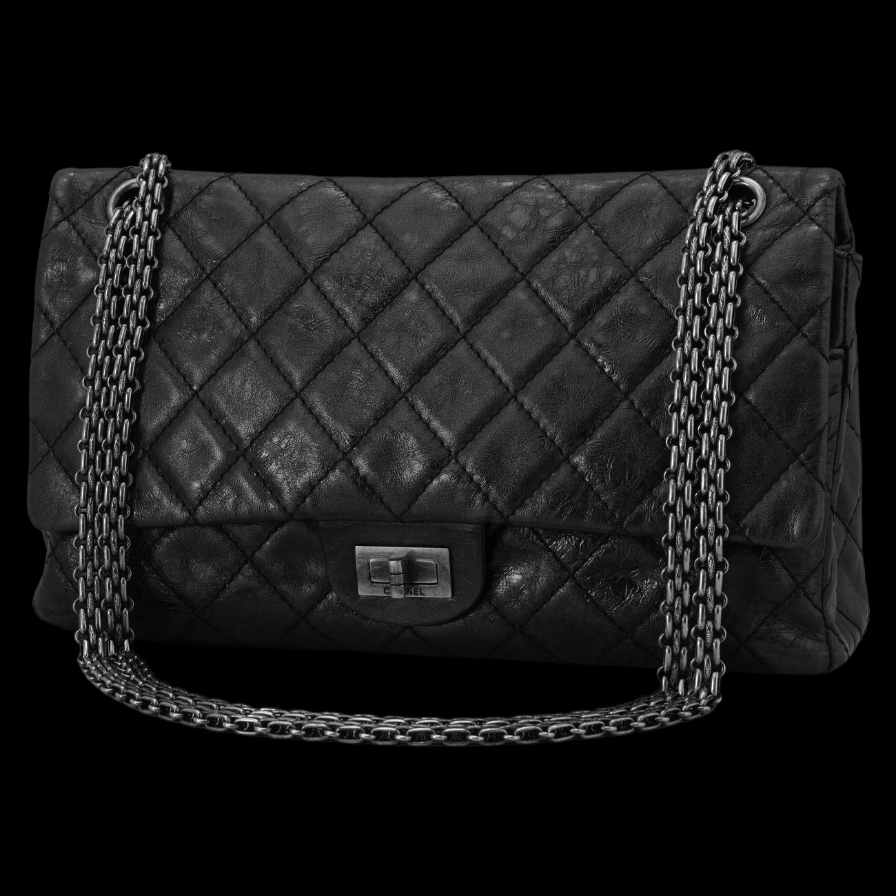 CHANEL(USED)샤넬 2.55 빈티지 28 플랩백
