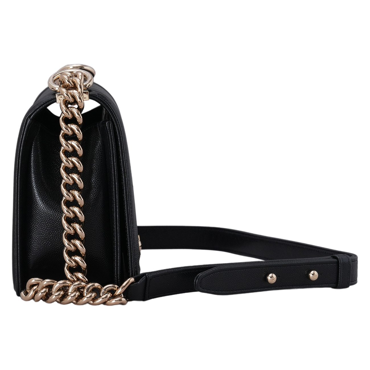 CHANEL(USED)샤넬 캐비어 보이샤넬 미듐 플랩백