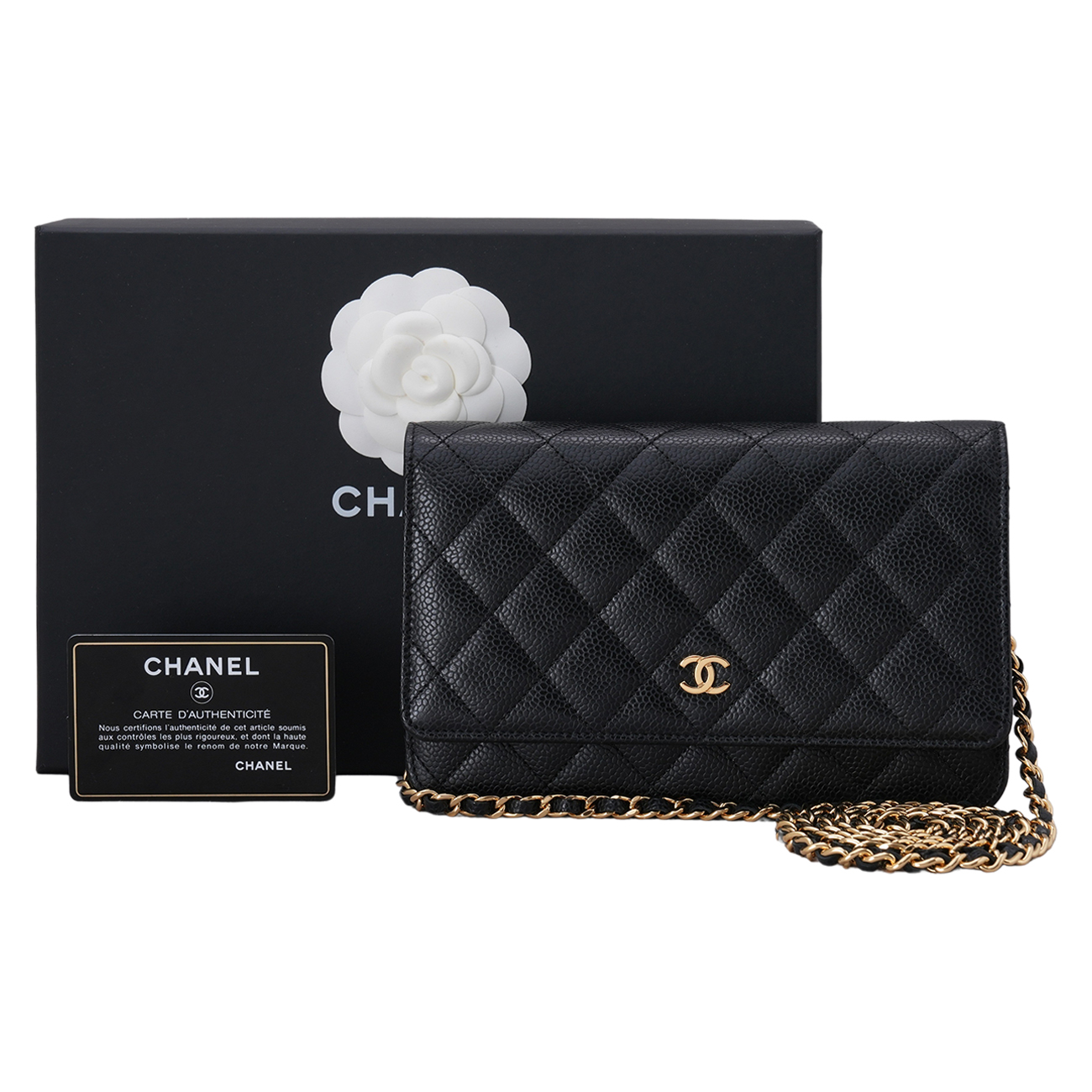 CHANEL(USED)샤넬 캐비어 클래식 WOC