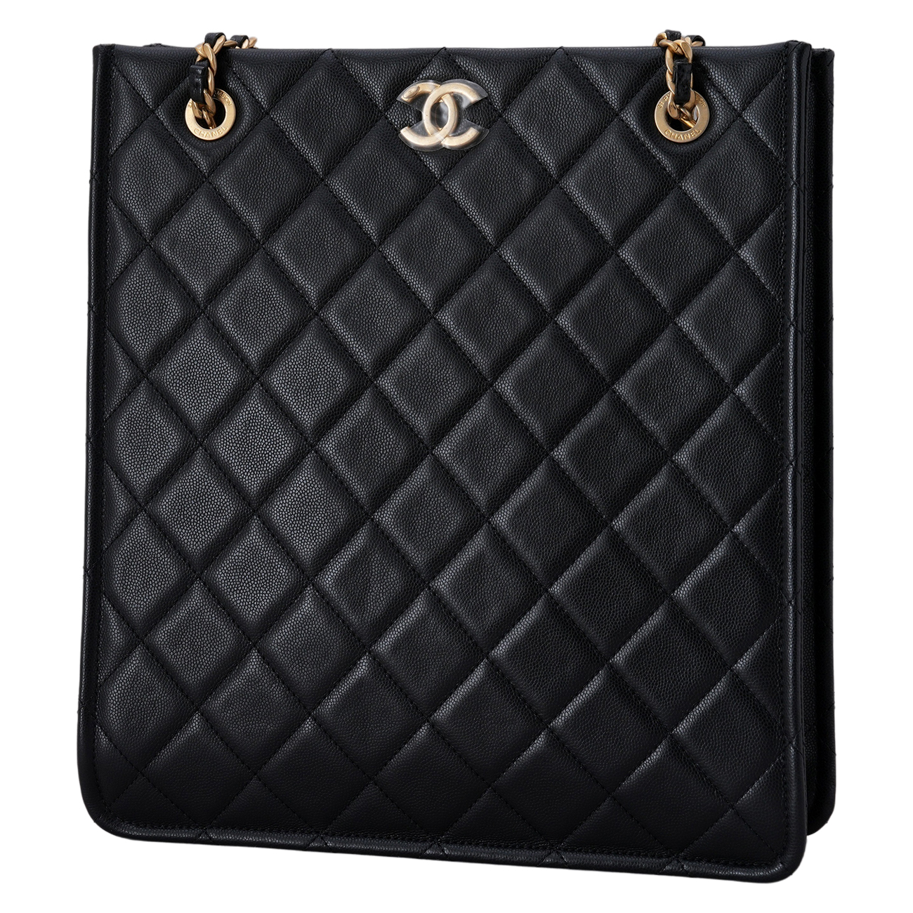 CHANEL(USED)샤넬 AS2359 시즌 캐비어 체인 쇼퍼백