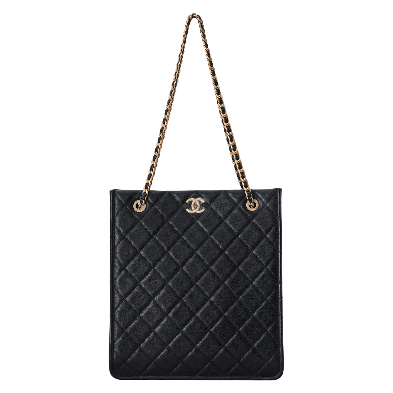 CHANEL(USED)샤넬 AS2359 시즌 캐비어 체인 쇼퍼백