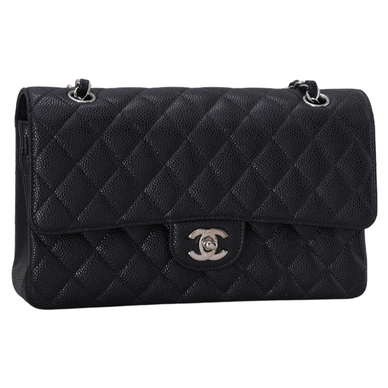 CHANEL(USED)샤넬 캐비어 클래식 미듐 플랩백
