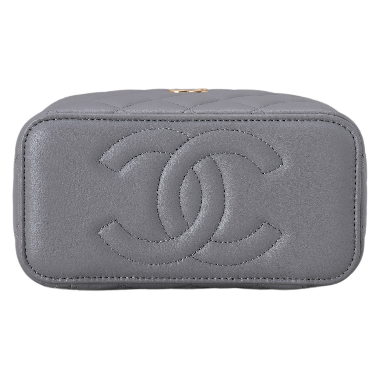 CHANEL(USED)샤넬 AP2199 코스메틱 베니티 골드바 탑핸들