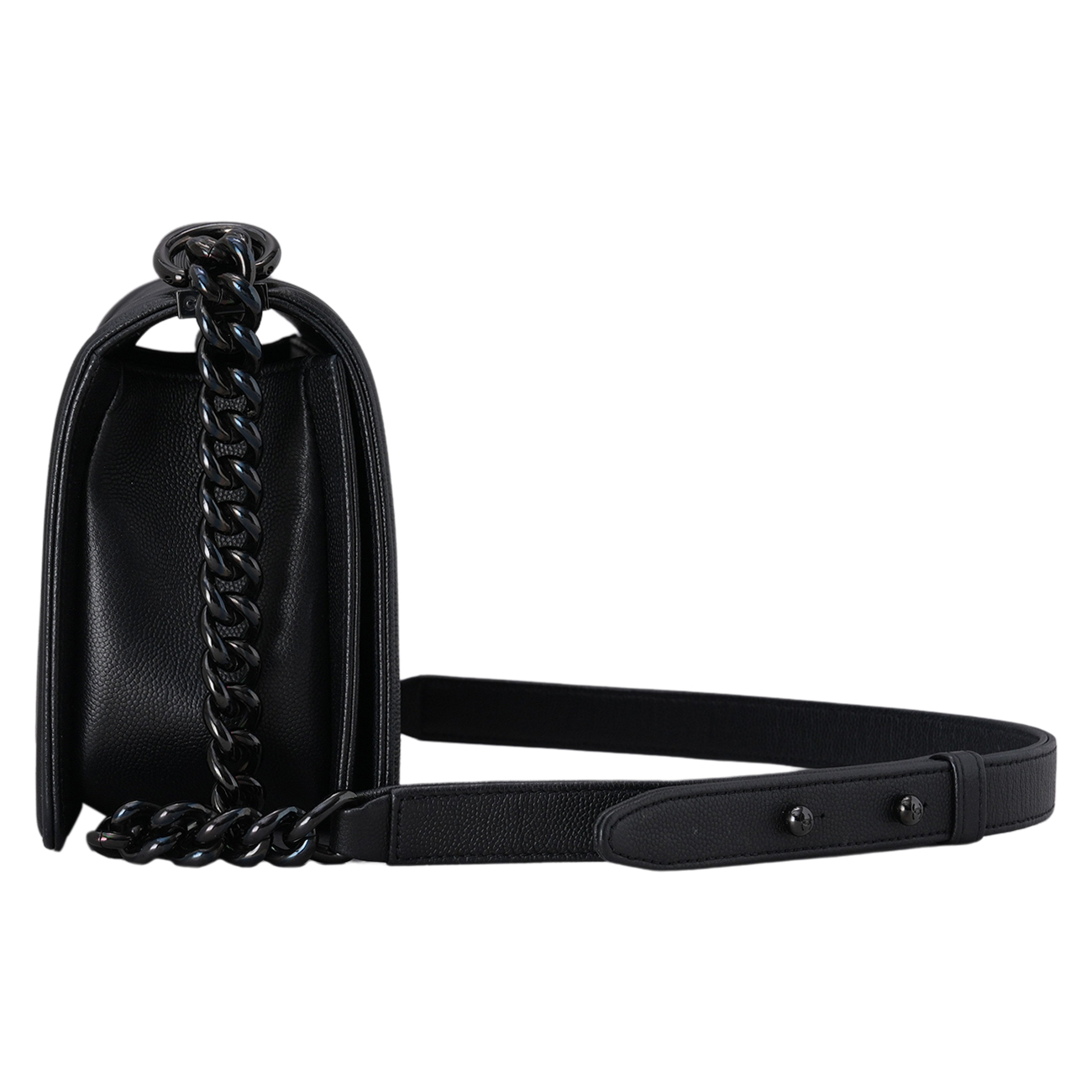 CHANEL(USED)샤넬 캐비어 보이샤넬 미듐 플랩백