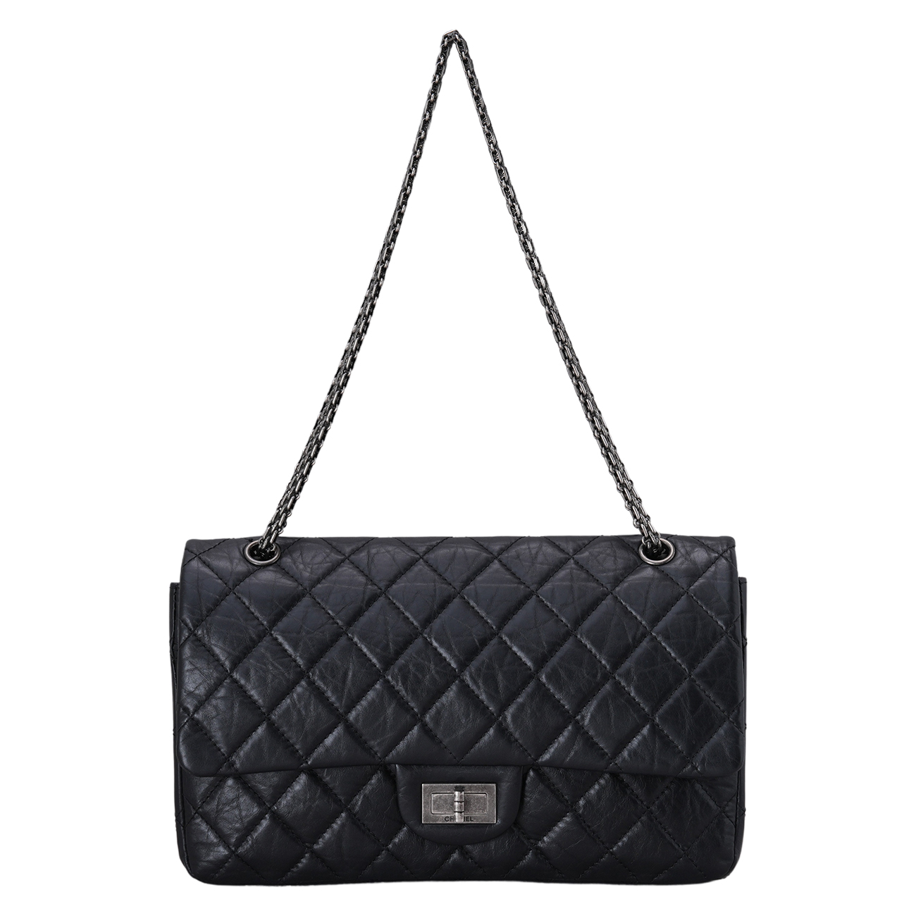 CHANEL(USED)샤넬 2.55 빈티지 라지 플랩백