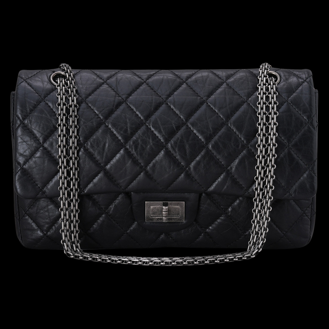 CHANEL(USED)샤넬 2.55 빈티지 라지 플랩백