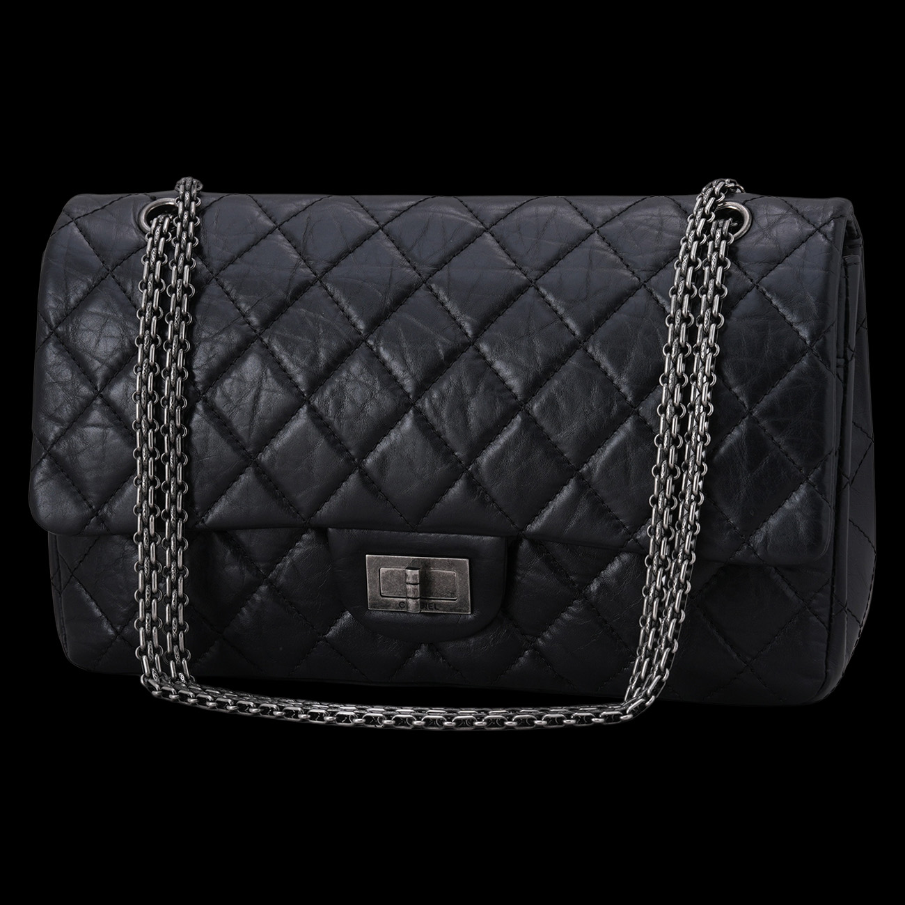 CHANEL(USED)샤넬 2.55 빈티지 라지 플랩백