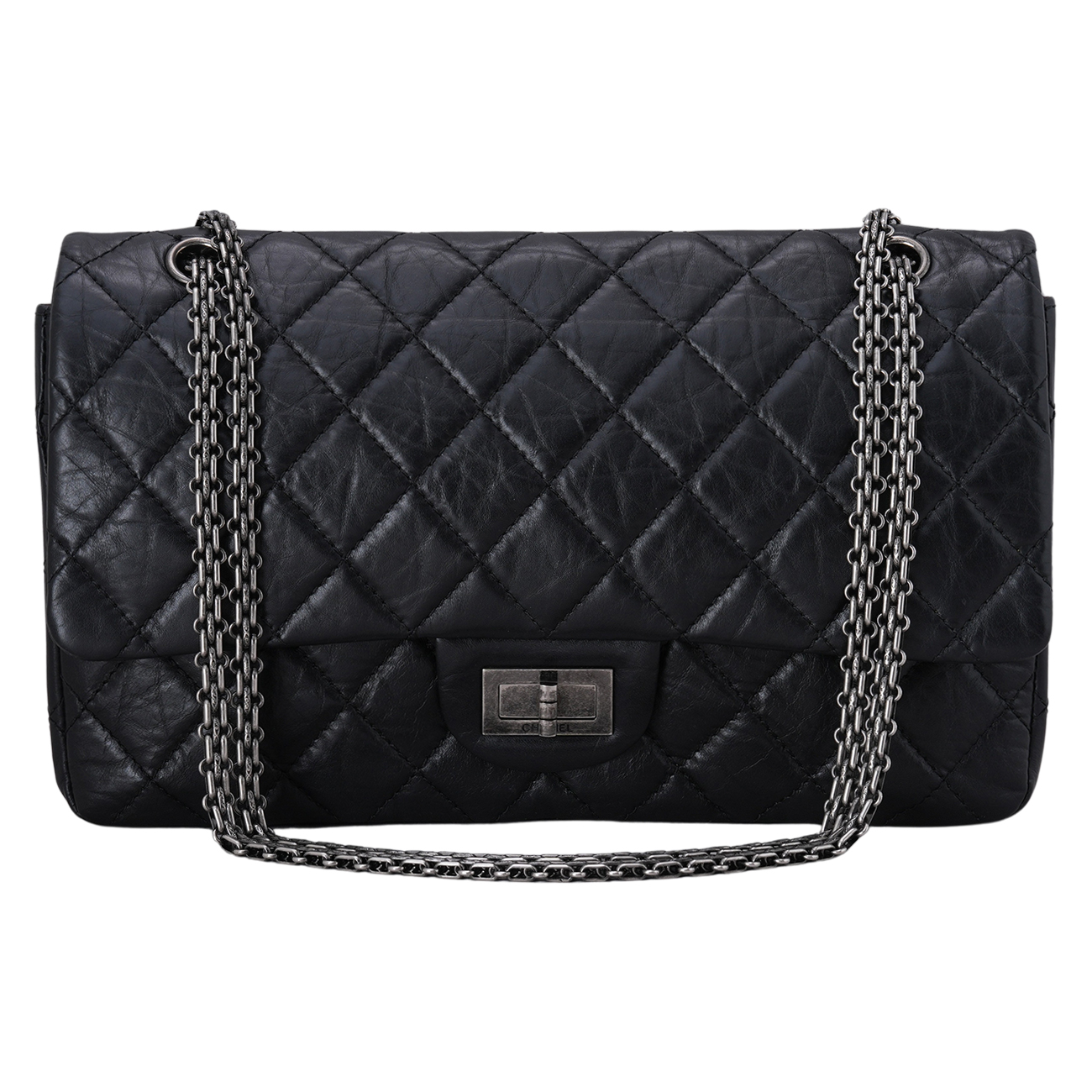 CHANEL(USED)샤넬 2.55 빈티지 라지 플랩백