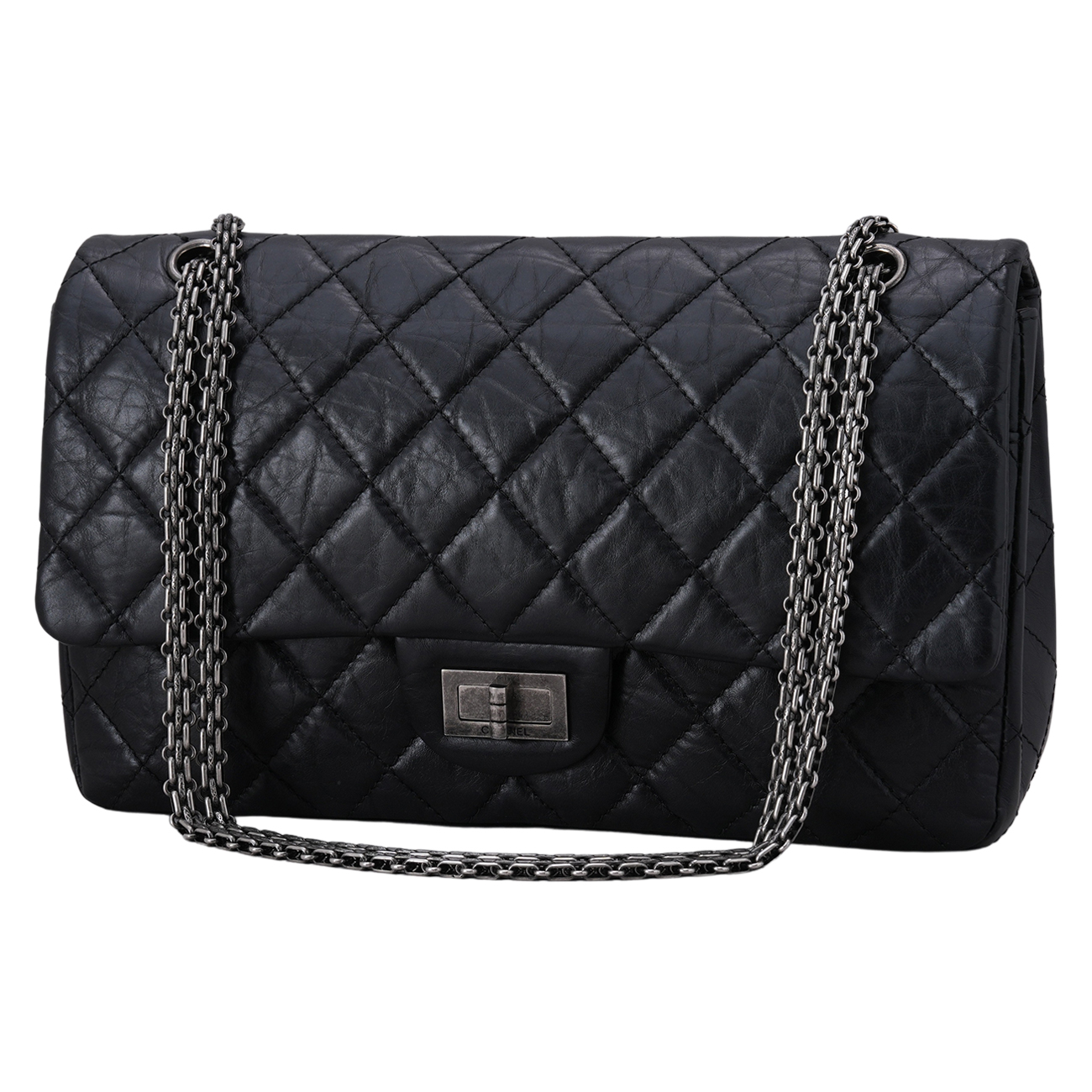 CHANEL(USED)샤넬 2.55 빈티지 라지 플랩백