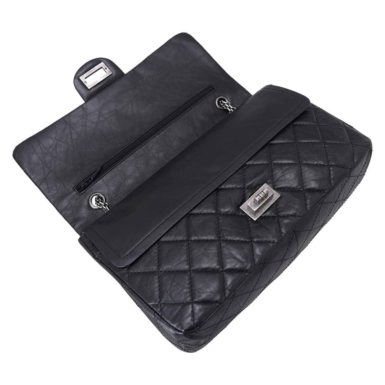 CHANEL(USED)샤넬 2.55 빈티지 라지 플랩백