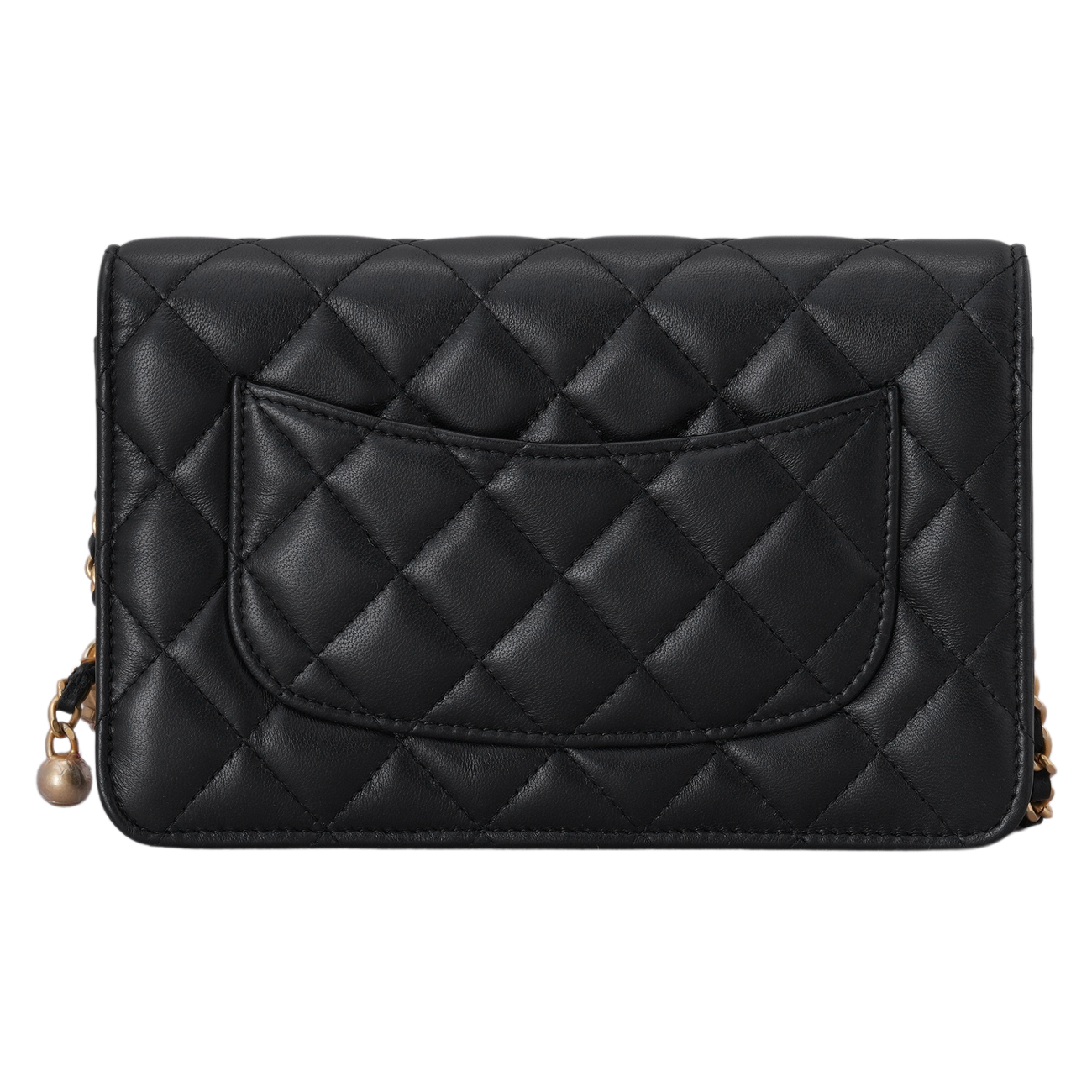 CHANEL(USED)샤넬 AP1450 램스킨 골든볼 WOC