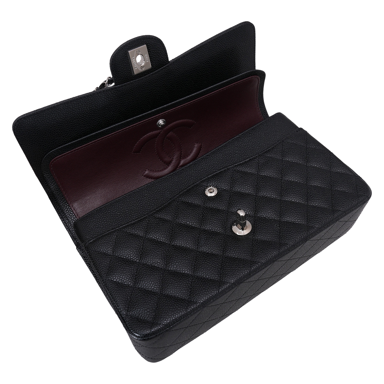 CHANEL(USED)샤넬 클래식 캐비어 미듐 플랩백