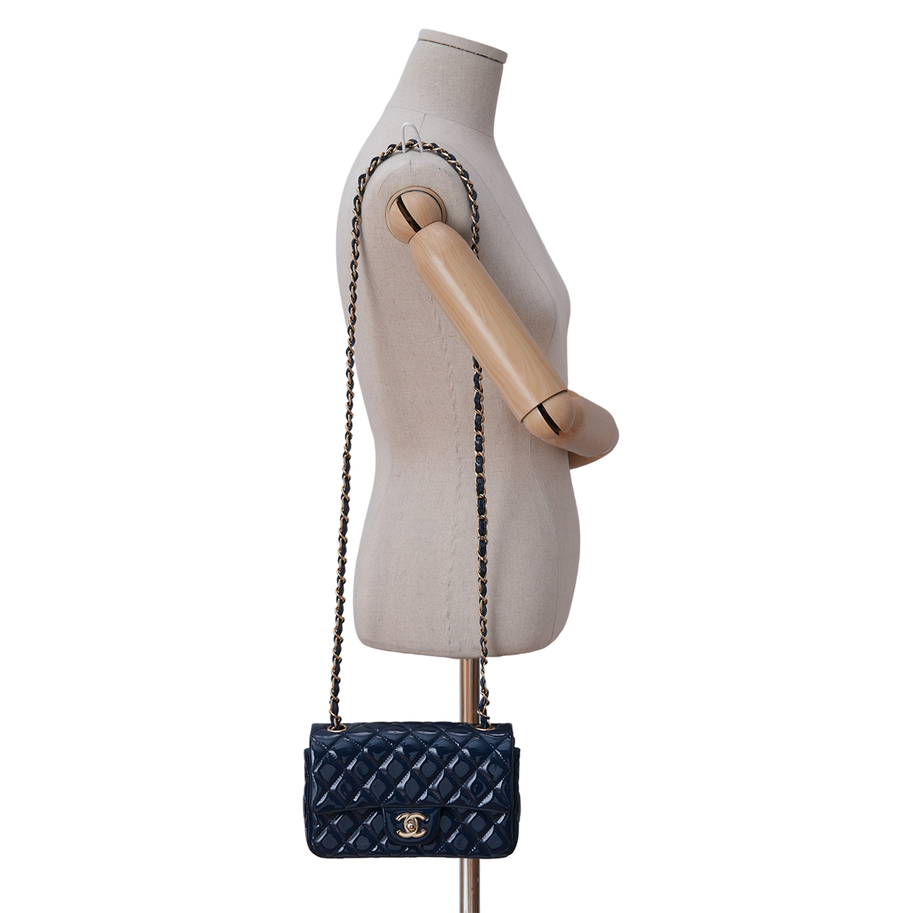 CHANEL(USED)샤넬 페이던트 클래식 뉴미니 크로스백