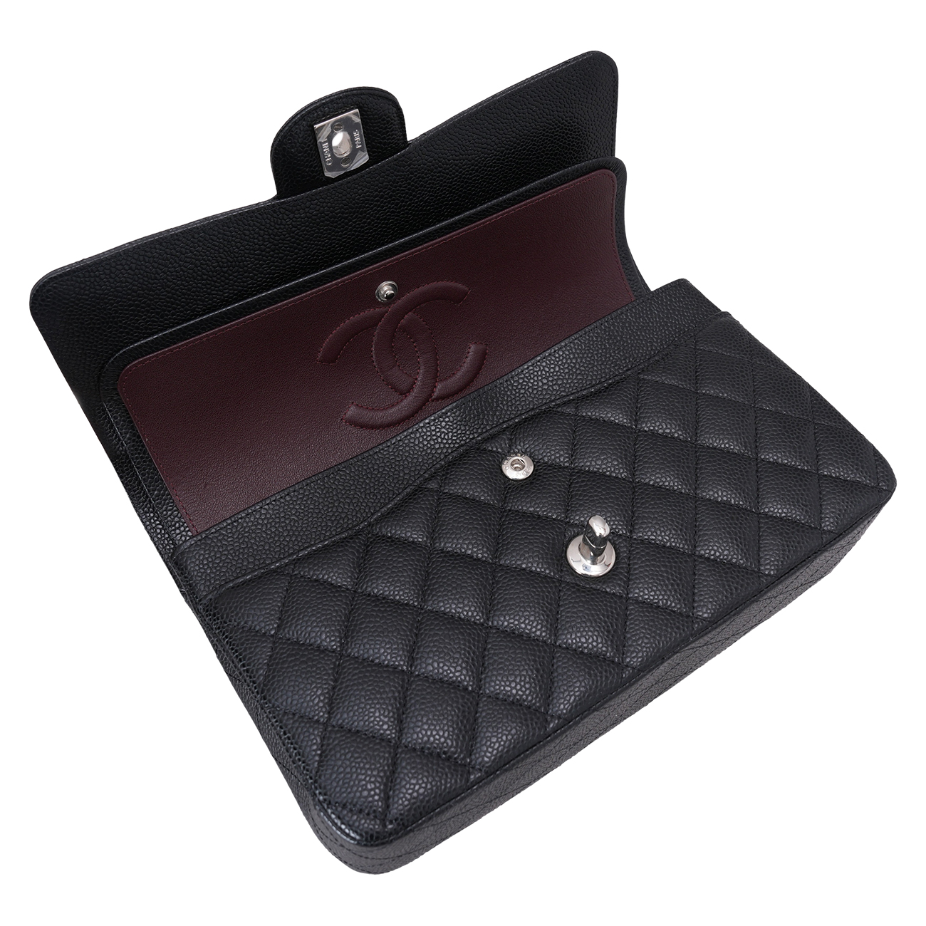 CHANEL(USED)샤넬 캐비어 클래식 미듐 플랩백