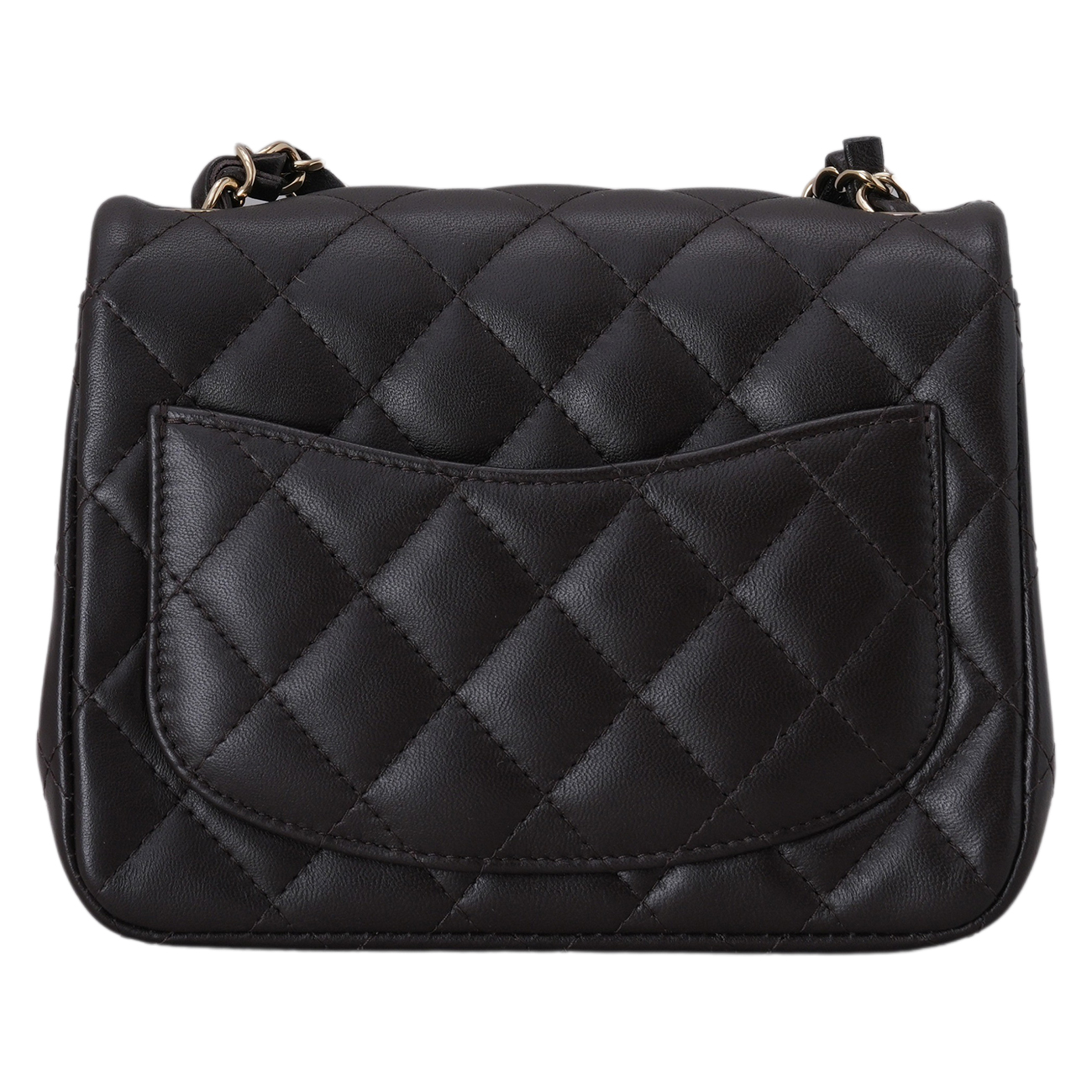 CHANEL(USED)샤넬 램스킨 클래식 쁘띠삭
