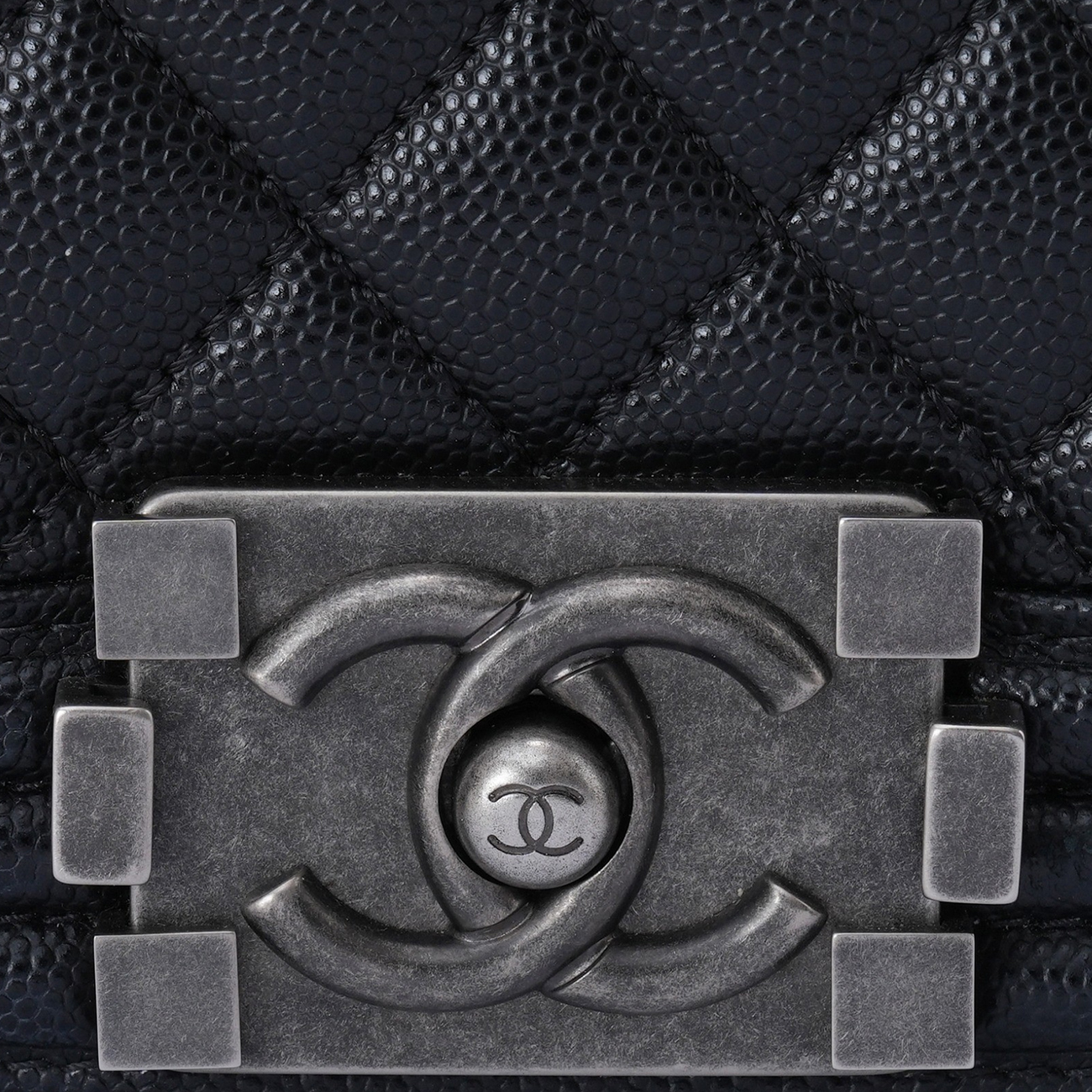CHANEL(USED)샤넬 캐비어 보이샤넬 라지 플랩백