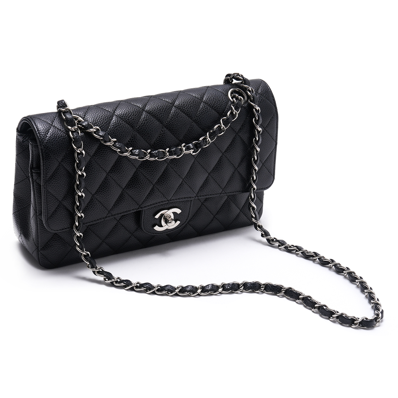 CHANEL(USED)샤넬 캐비어 클래식 미듐 플랩백