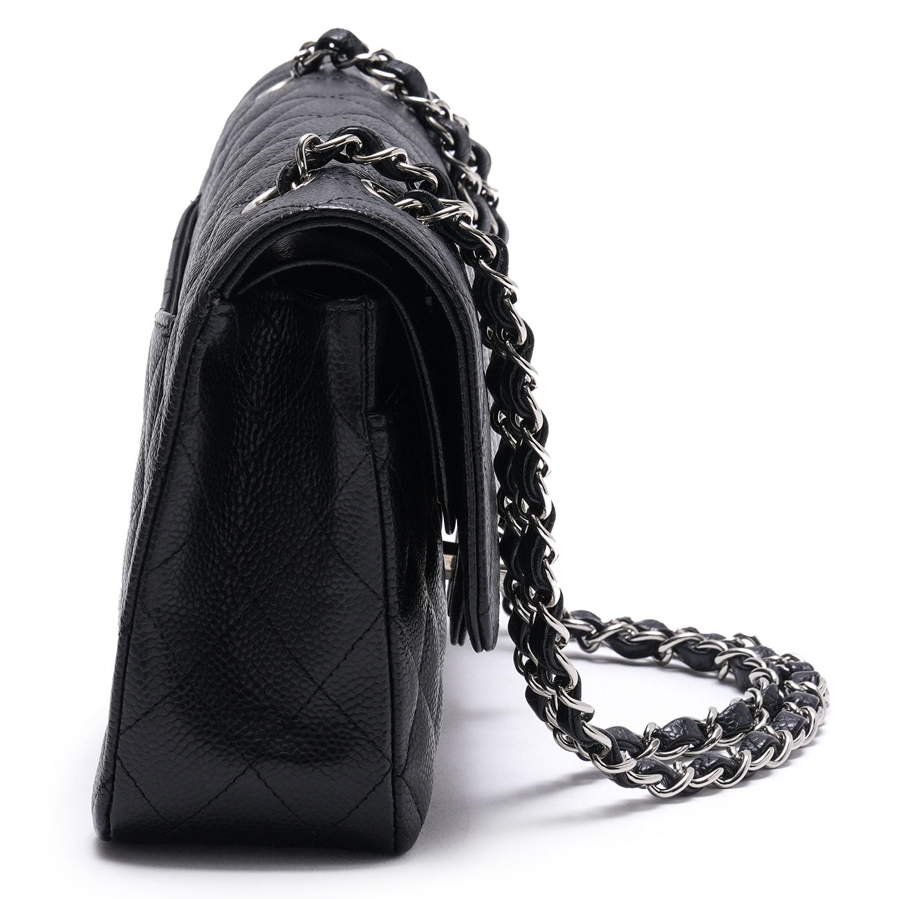 CHANEL(USED)샤넬 캐비어 클래식 미듐 플랩백