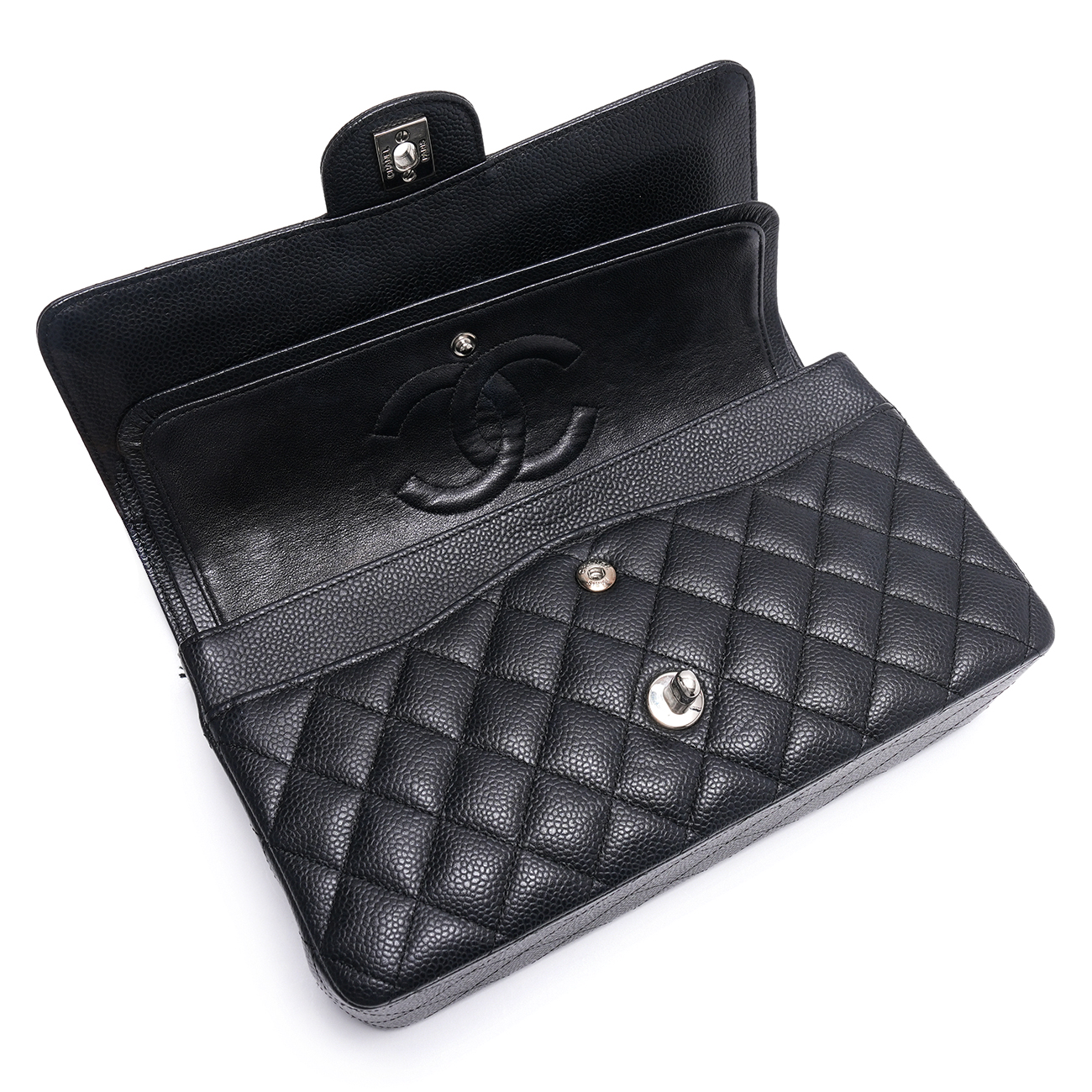 CHANEL(USED)샤넬 캐비어 클래식 미듐 플랩백