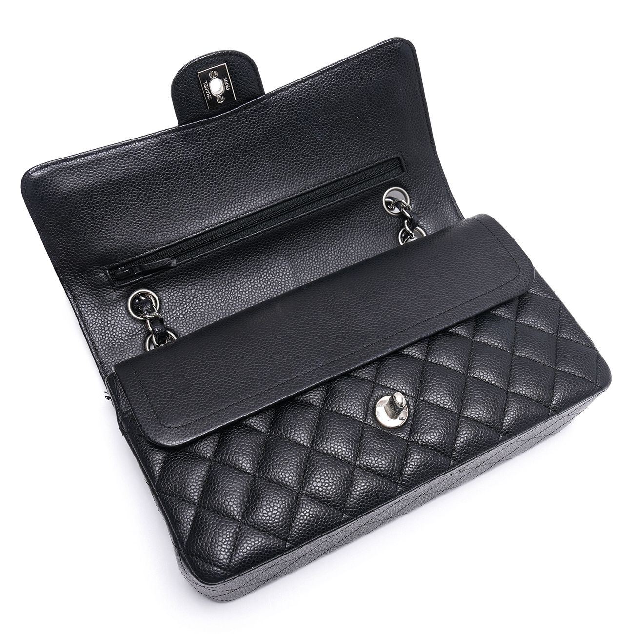 CHANEL(USED)샤넬 캐비어 클래식 미듐 플랩백