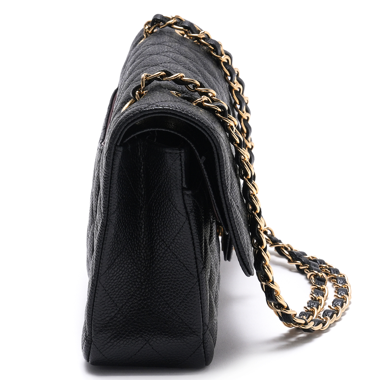 CHANEL(USED)샤넬 캐비어 클래식 미듐 플랩백