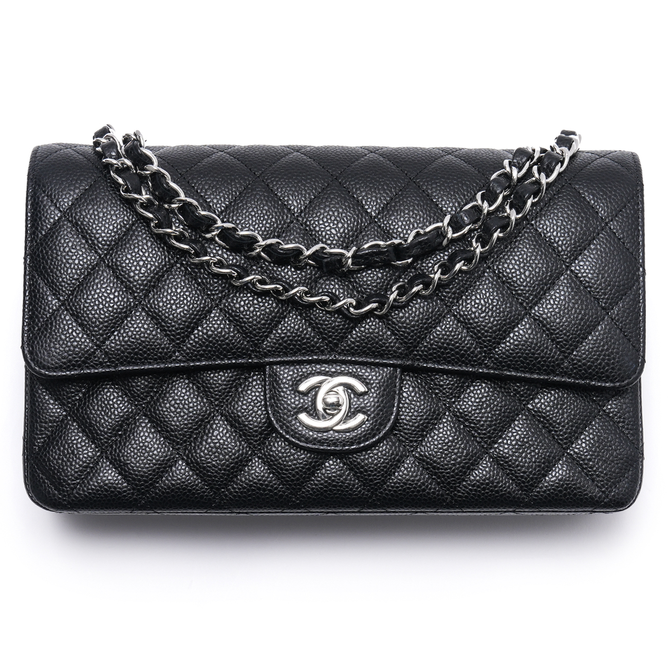 CHANEL(USED)샤넬 캐비어 클래식 미듐 플랩백