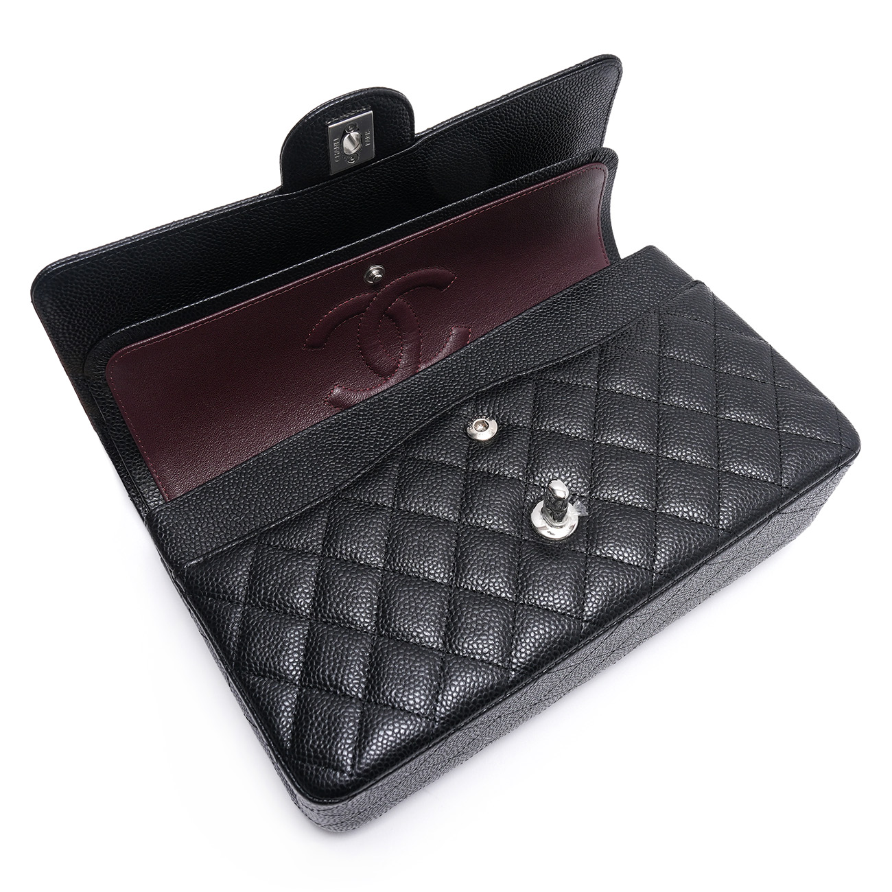 CHANEL(USED)샤넬 캐비어 클래식 미듐 플랩백