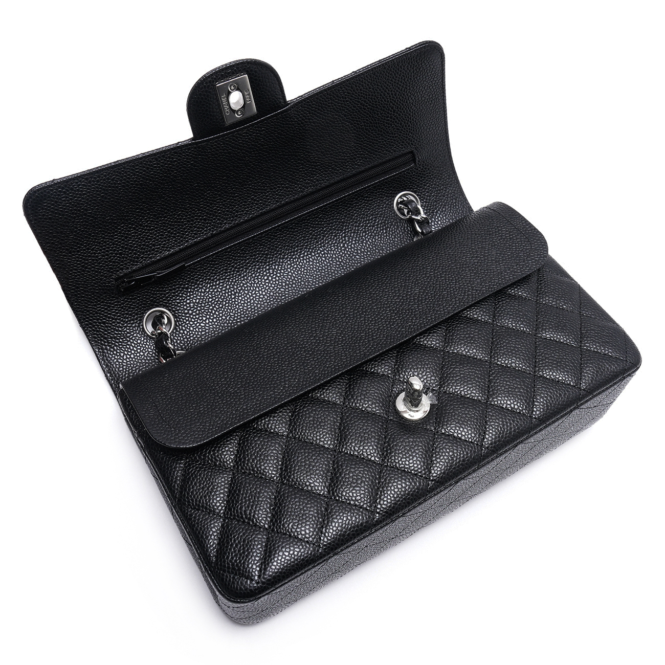 CHANEL(USED)샤넬 캐비어 클래식 미듐 플랩백