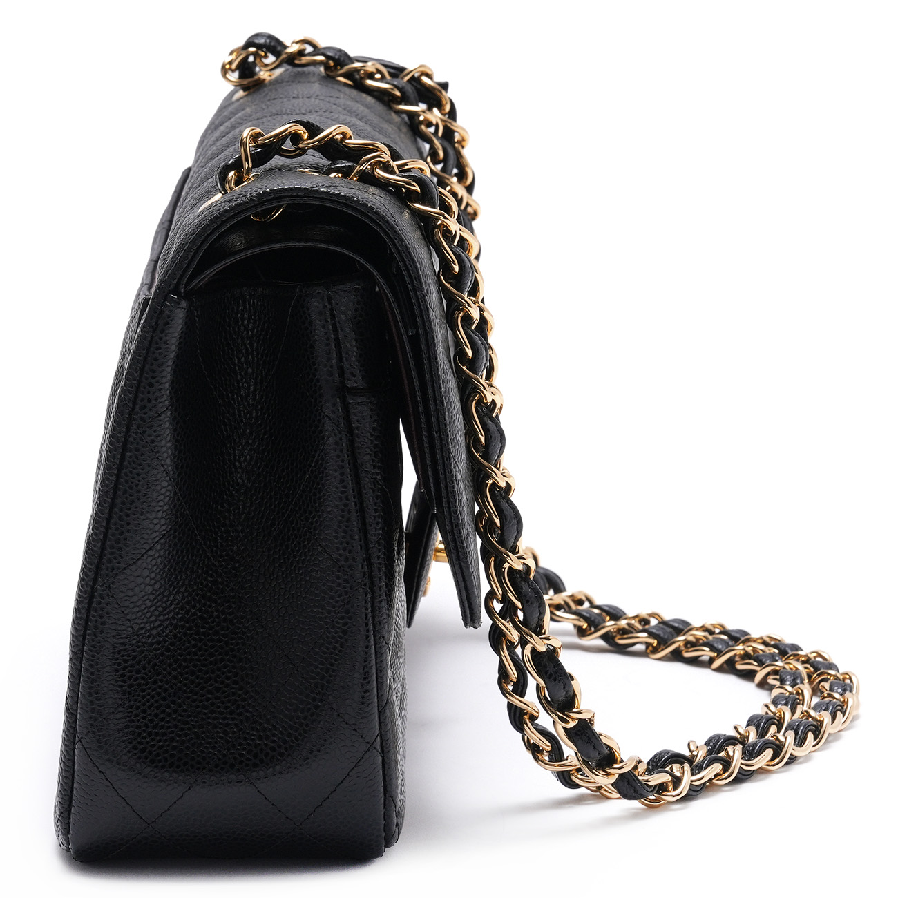 CHANEL(USED)샤넬 캐비어 클래식 라지 플랩백
