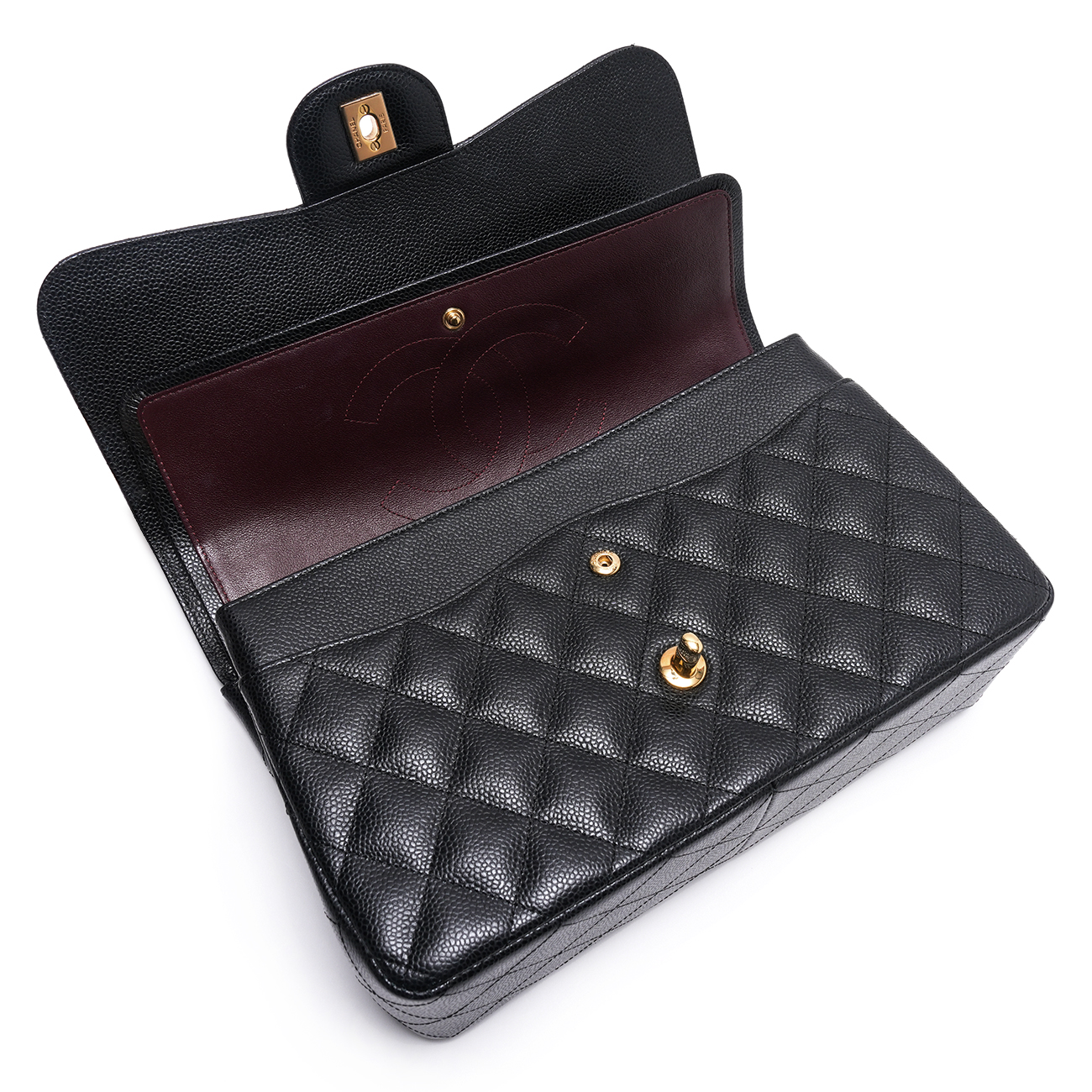 CHANEL(USED)샤넬 캐비어 클래식 라지 플랩백