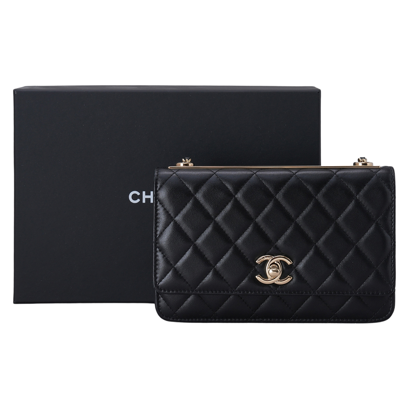 CHANEL(USED)샤넬 램스킨 트렌디 CC WOC