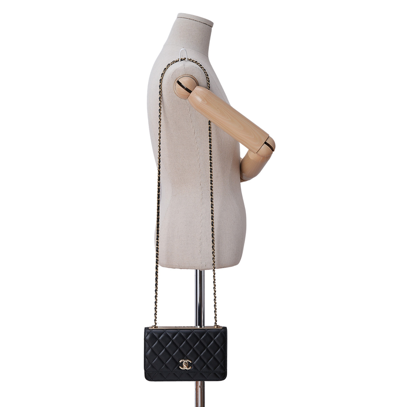 CHANEL(USED)샤넬 램스킨 트렌디 CC WOC