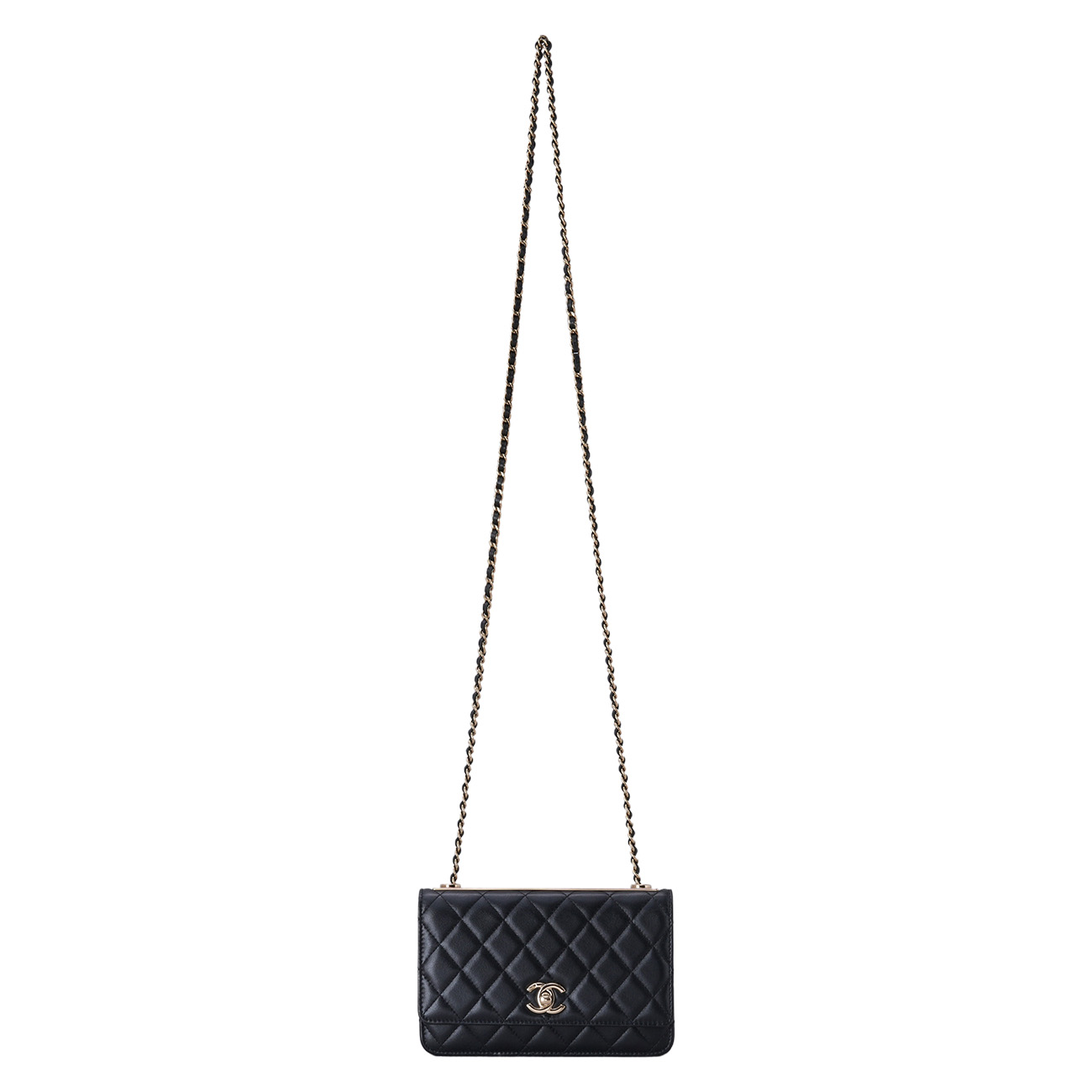CHANEL(USED)샤넬 램스킨 트렌디 CC WOC