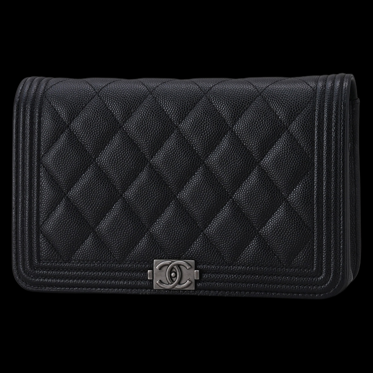 CHANEL(USED)샤넬 캐비어 보이샤넬 WOC
