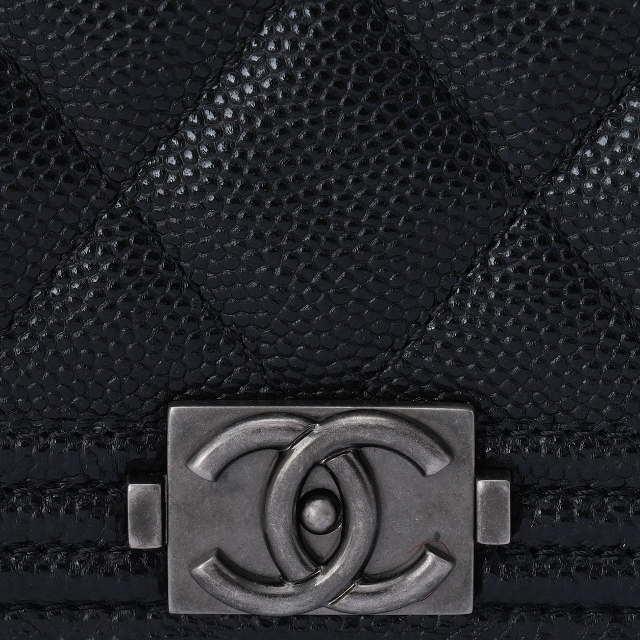 CHANEL(USED)샤넬 캐비어 보이샤넬 WOC