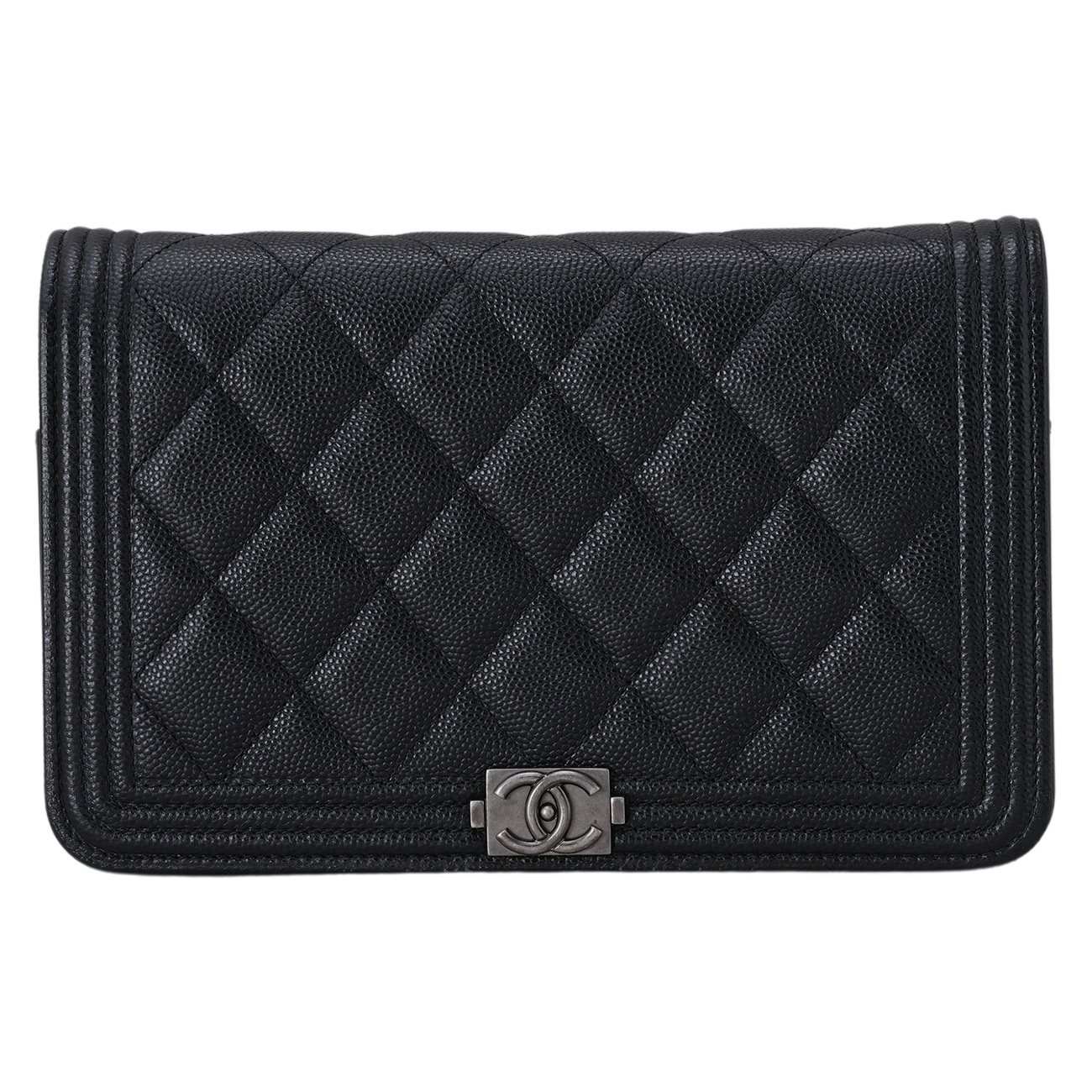 CHANEL(USED)샤넬 캐비어 보이샤넬 WOC