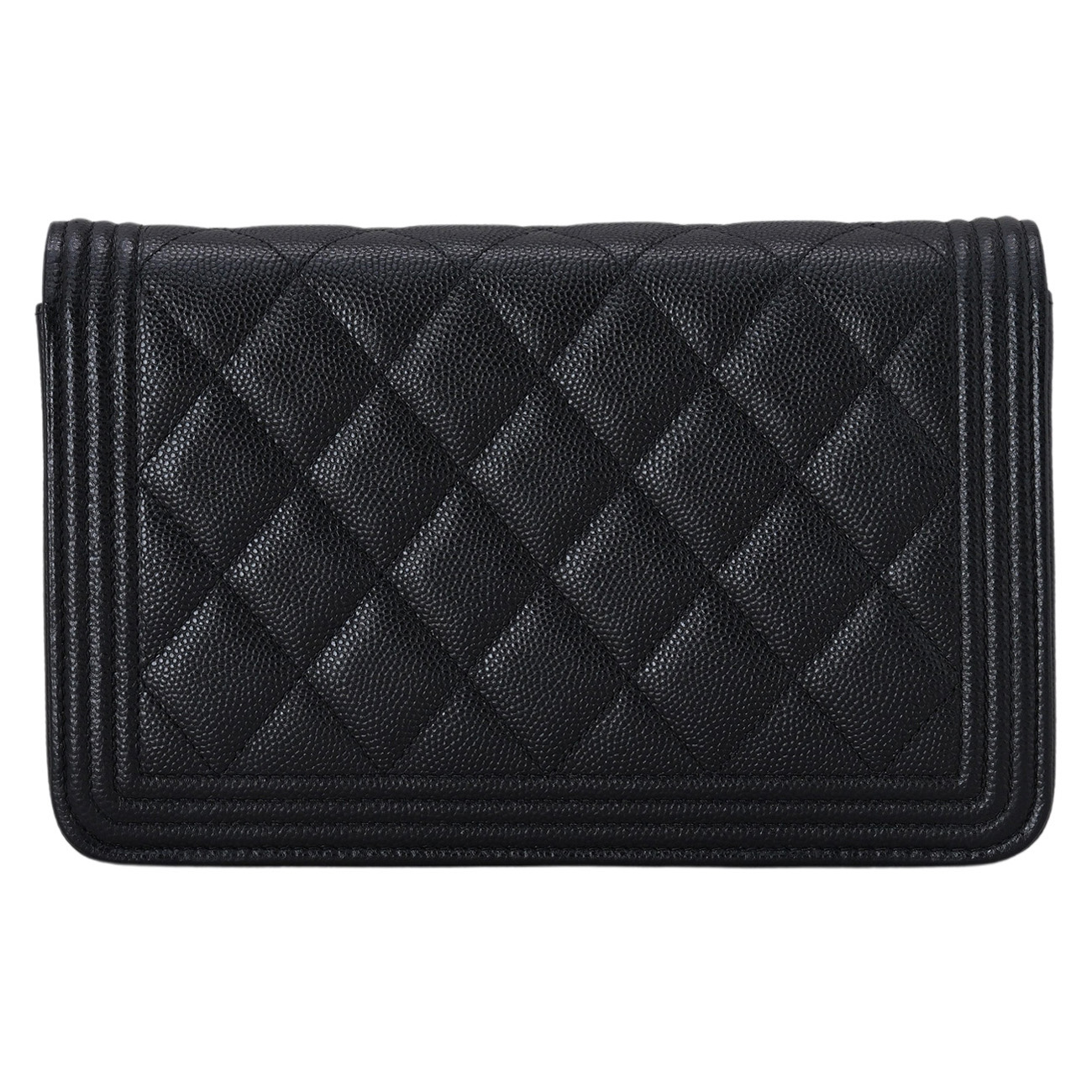 CHANEL(USED)샤넬 캐비어 보이샤넬 WOC