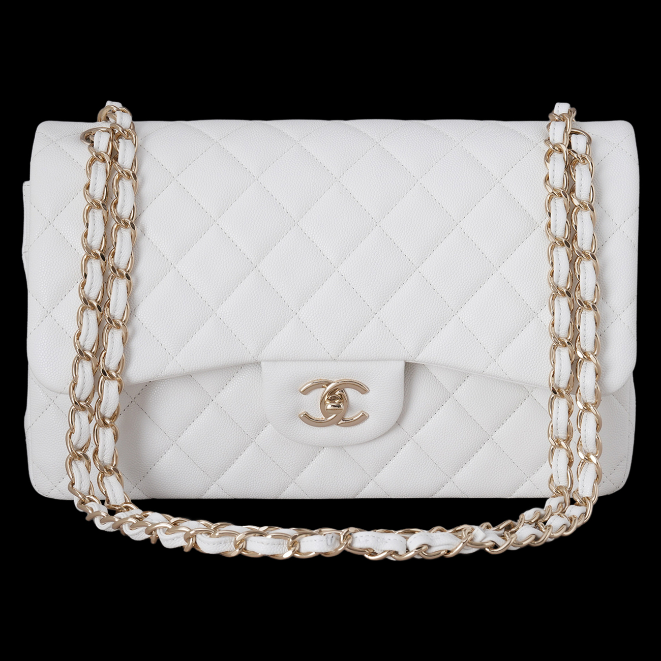CHANEL(USED)샤넬 캐비어 클래식 라지 플랩백