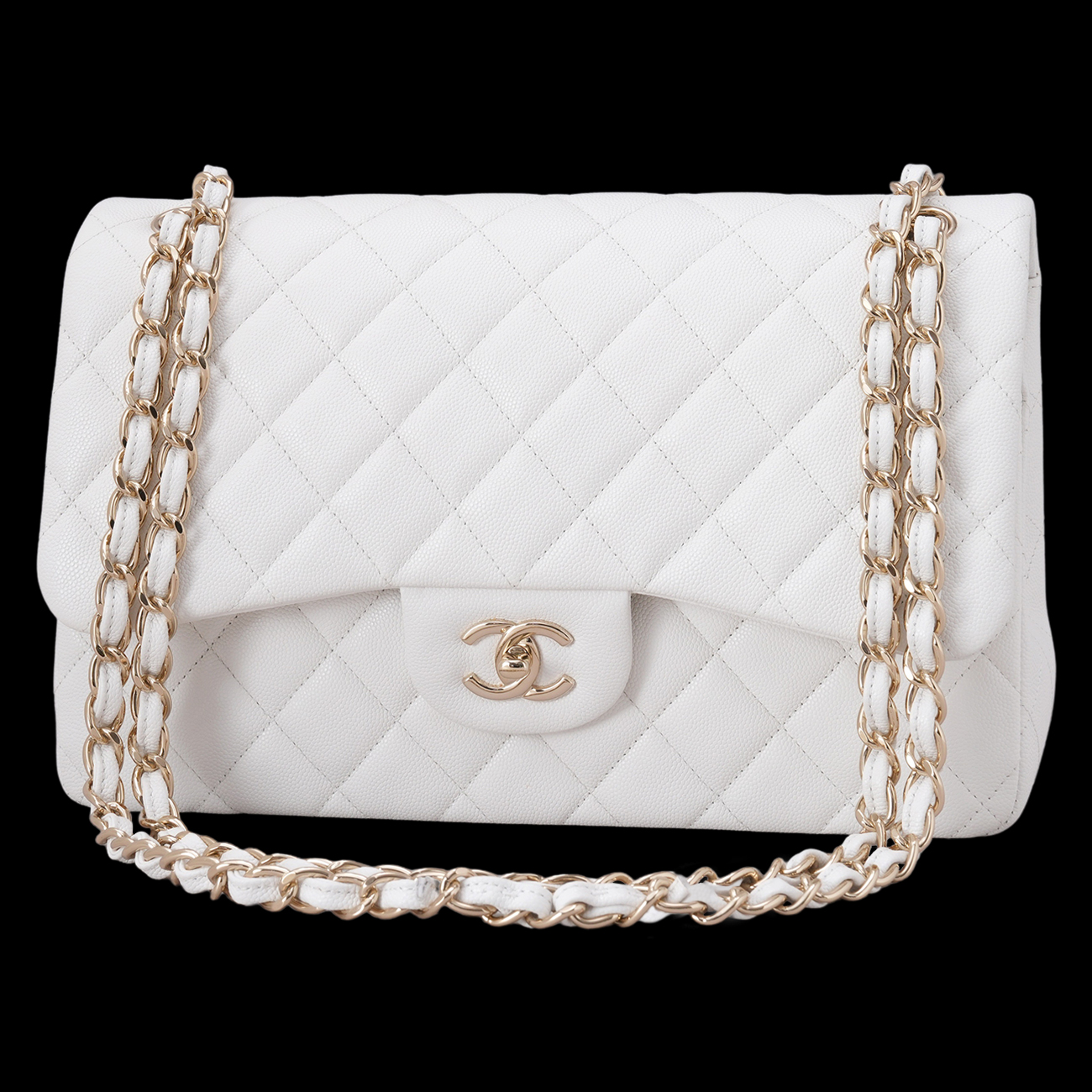 CHANEL(USED)샤넬 캐비어 클래식 라지 플랩백