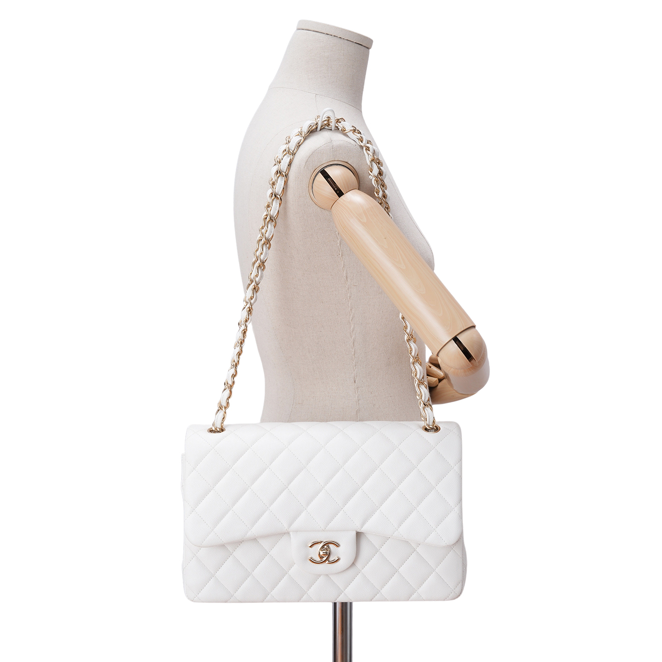 CHANEL(USED)샤넬 캐비어 클래식 라지 플랩백