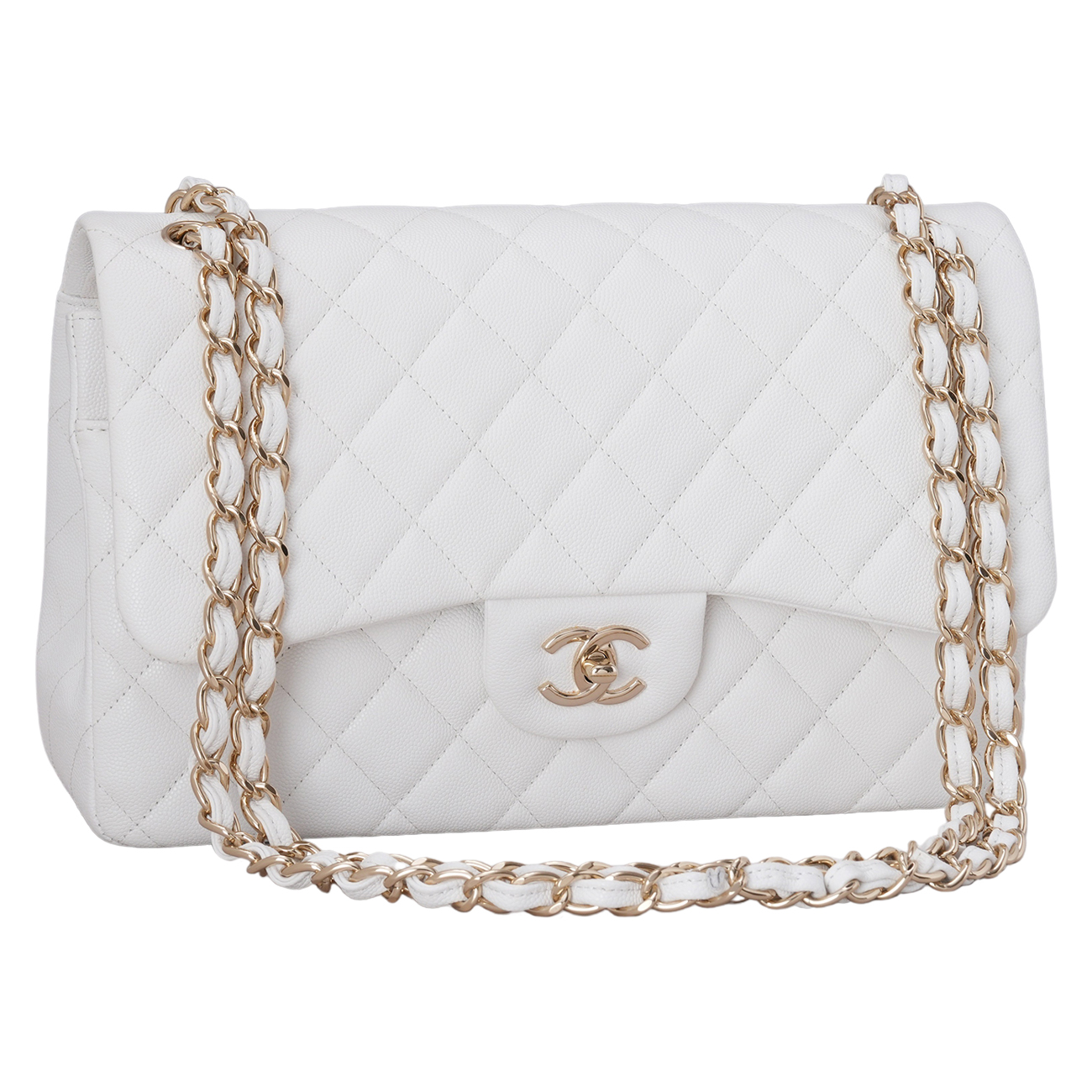 CHANEL(USED)샤넬 캐비어 클래식 라지 플랩백
