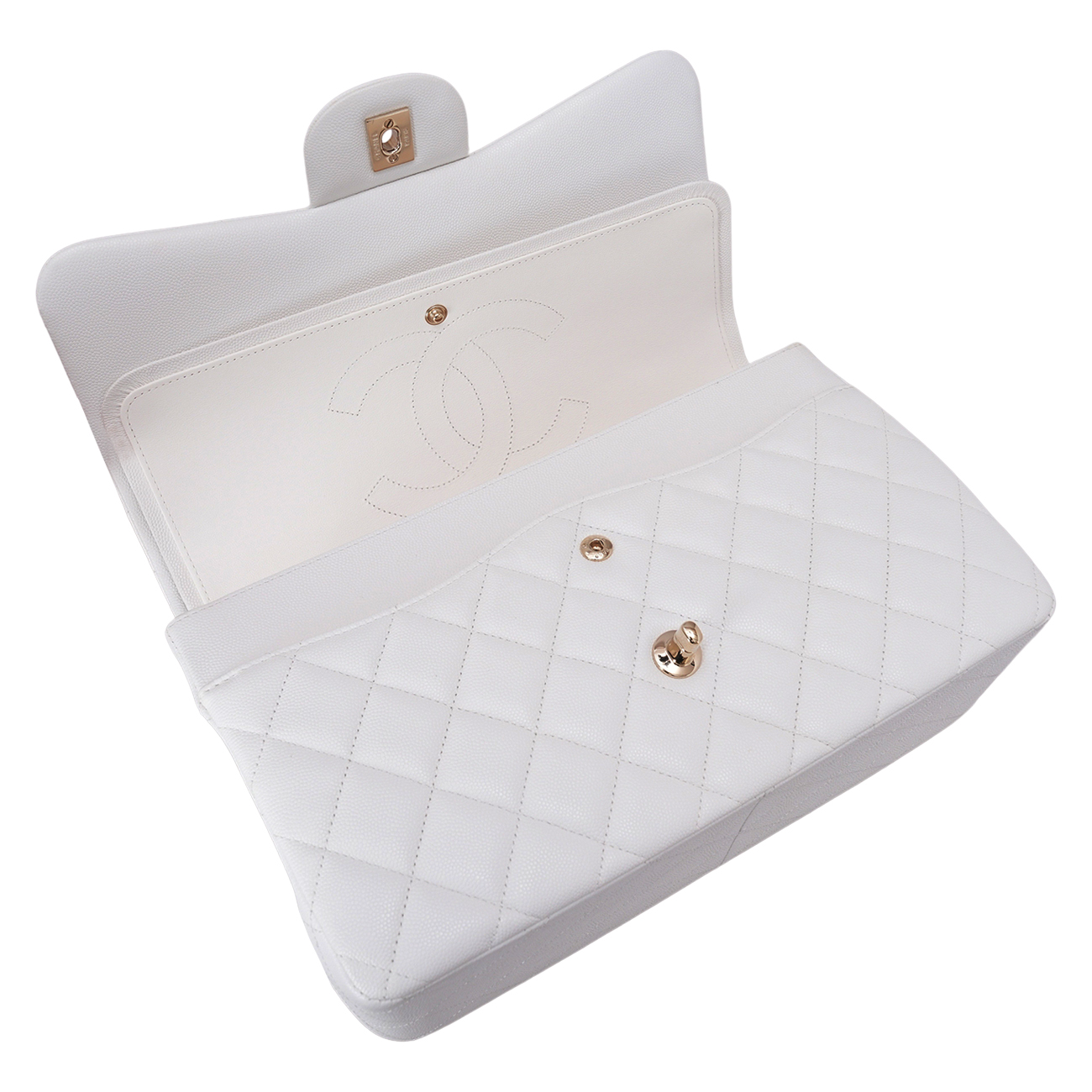 CHANEL(USED)샤넬 캐비어 클래식 라지 플랩백